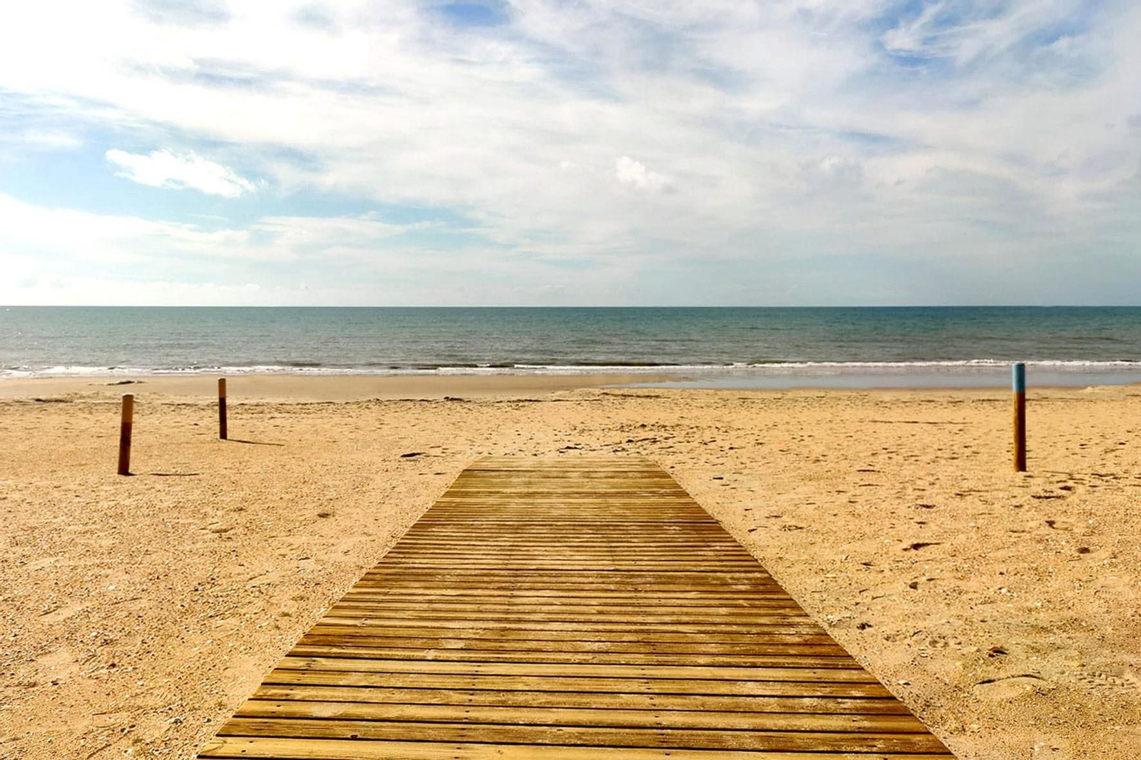 Estado de la playa de Islantilla tras el paso del temporal. Estado de la playa de Islantilla tras el paso del temporal.