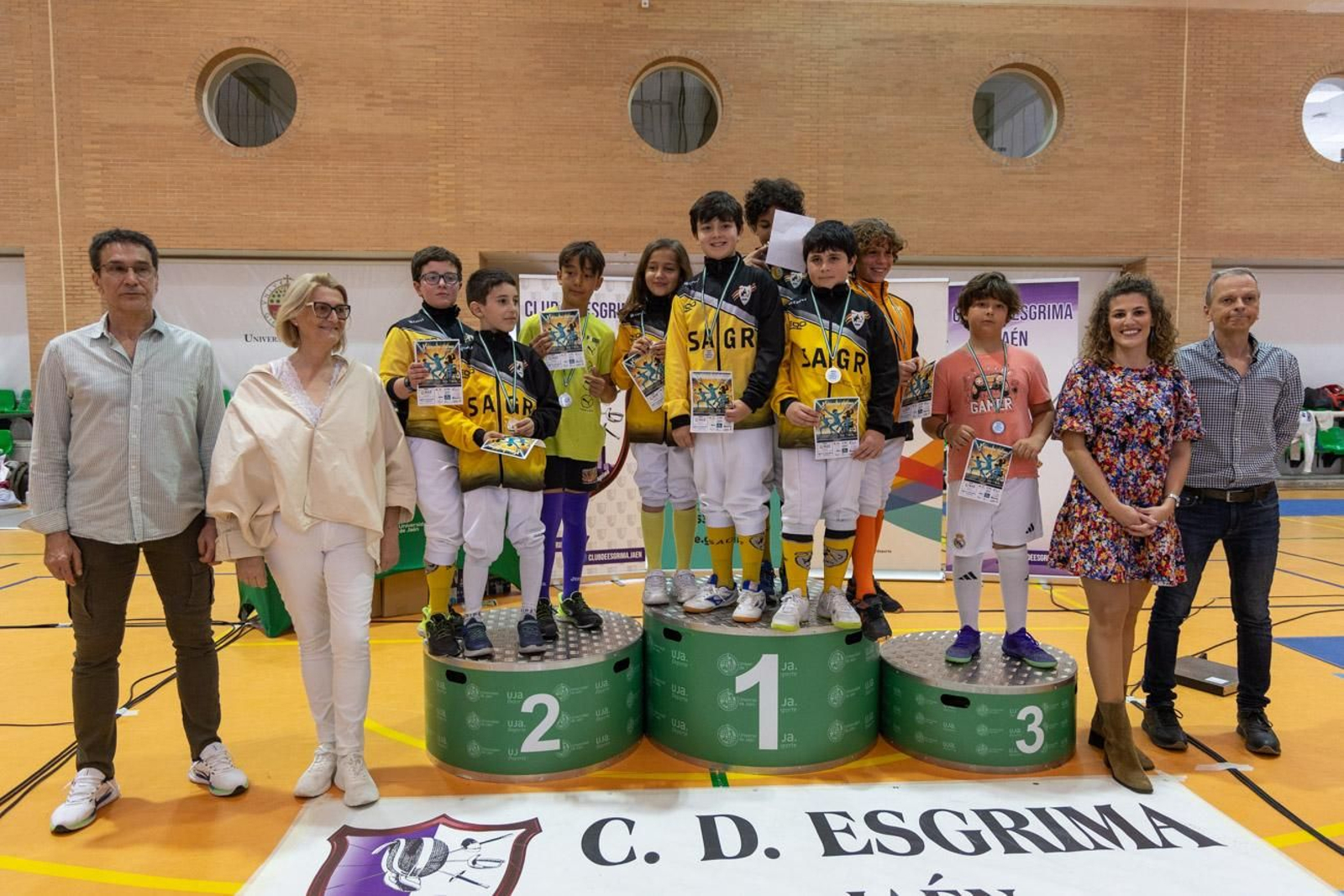 En imágenes: inclusión y espectáculo deportivo en la X Torneo de Esgrima Ciudad de Jaén