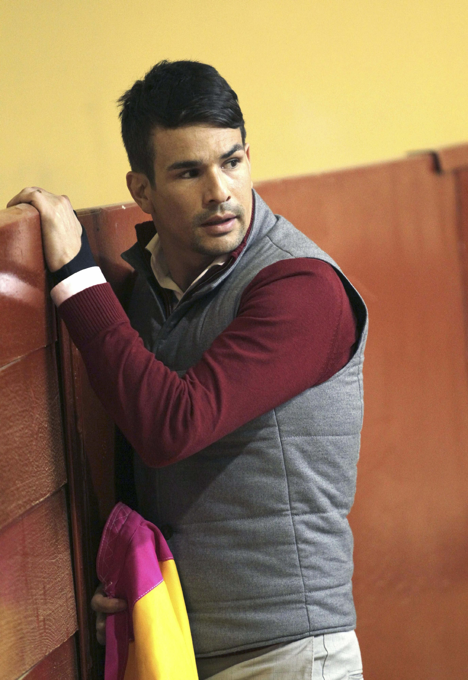 Manzanares durante un tentadero