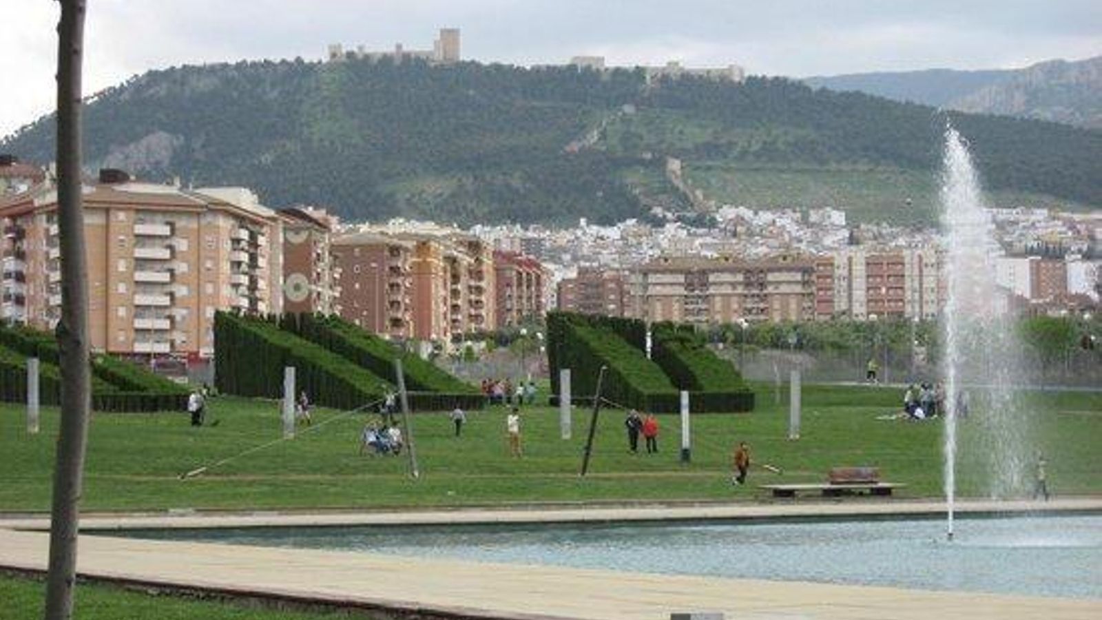 Una zona del Parque de Vandelvira