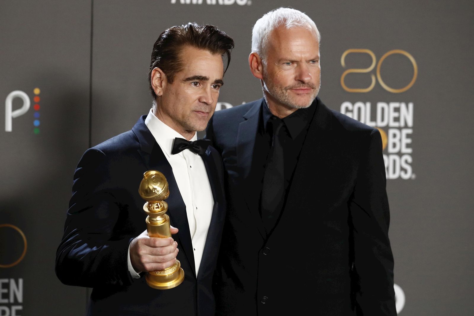 Colin Farrell y Martin McDonagh, en los pasados Globos de Oro.