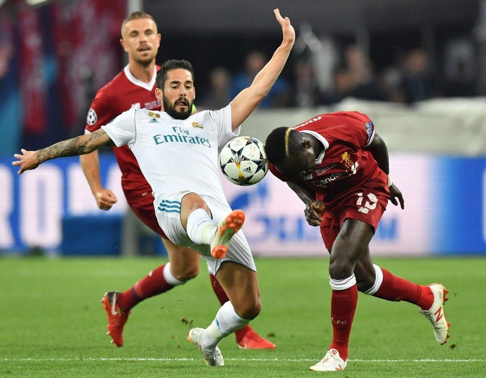 Las imágenes de la final de la Champions en Kiev