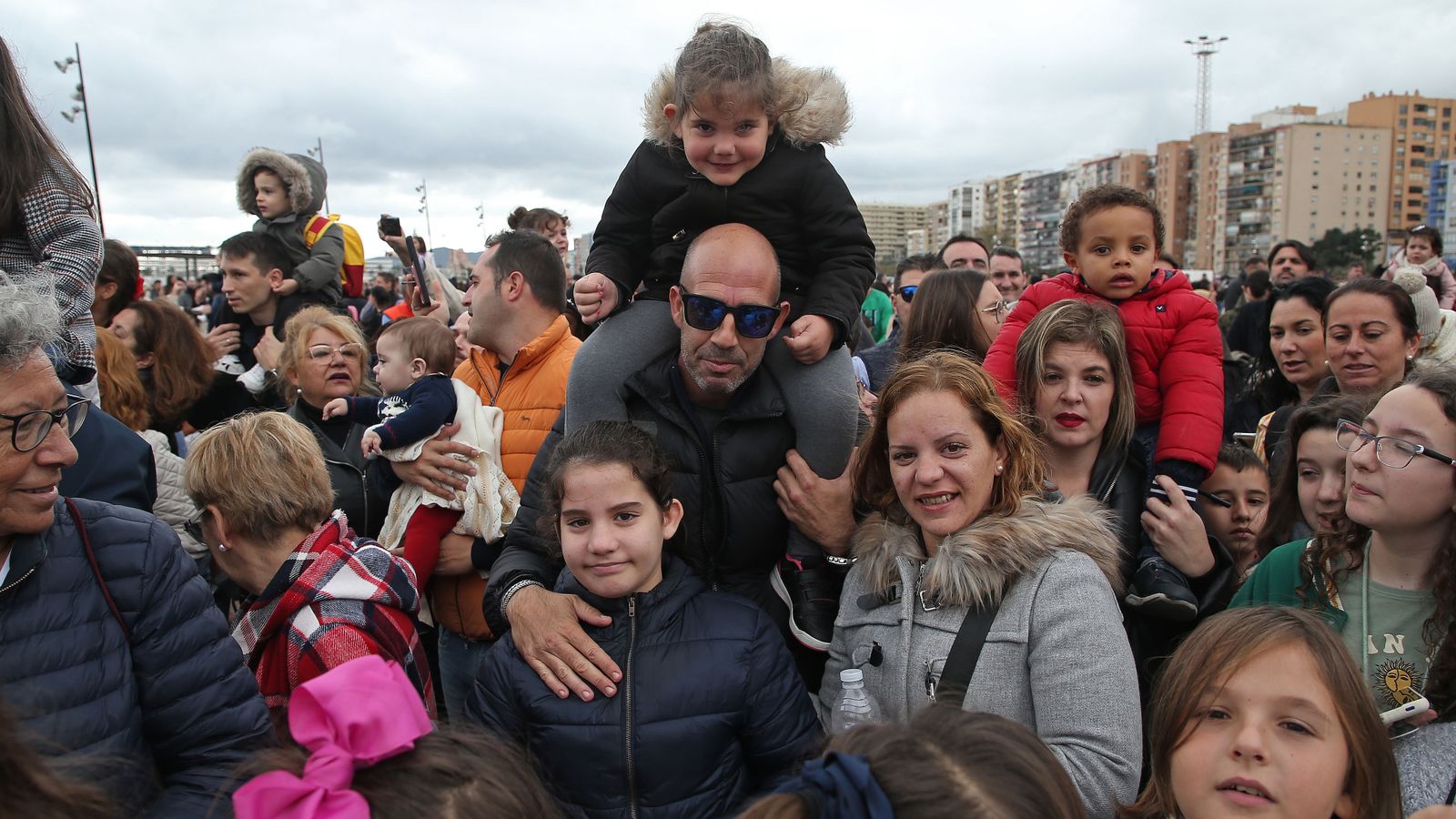 Fotos del arrastre de latas en Algeciras
