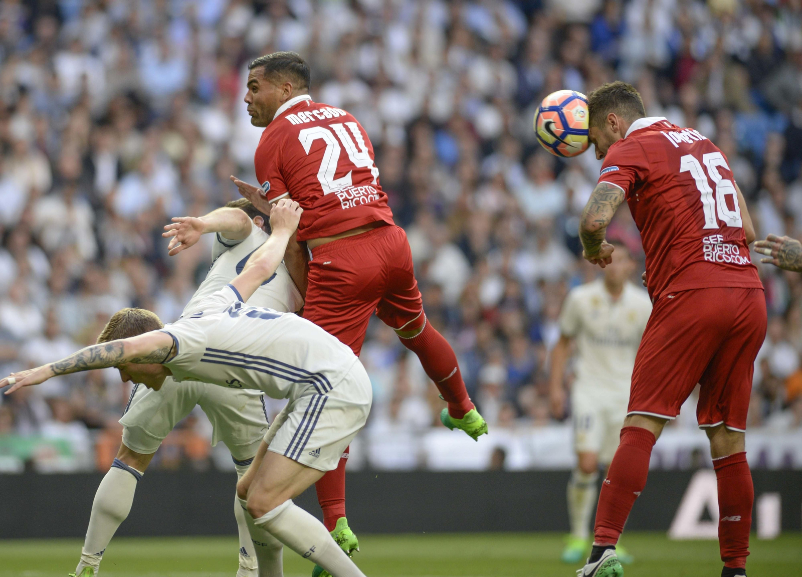 Las imágenes del Real Madrid-Sevilla