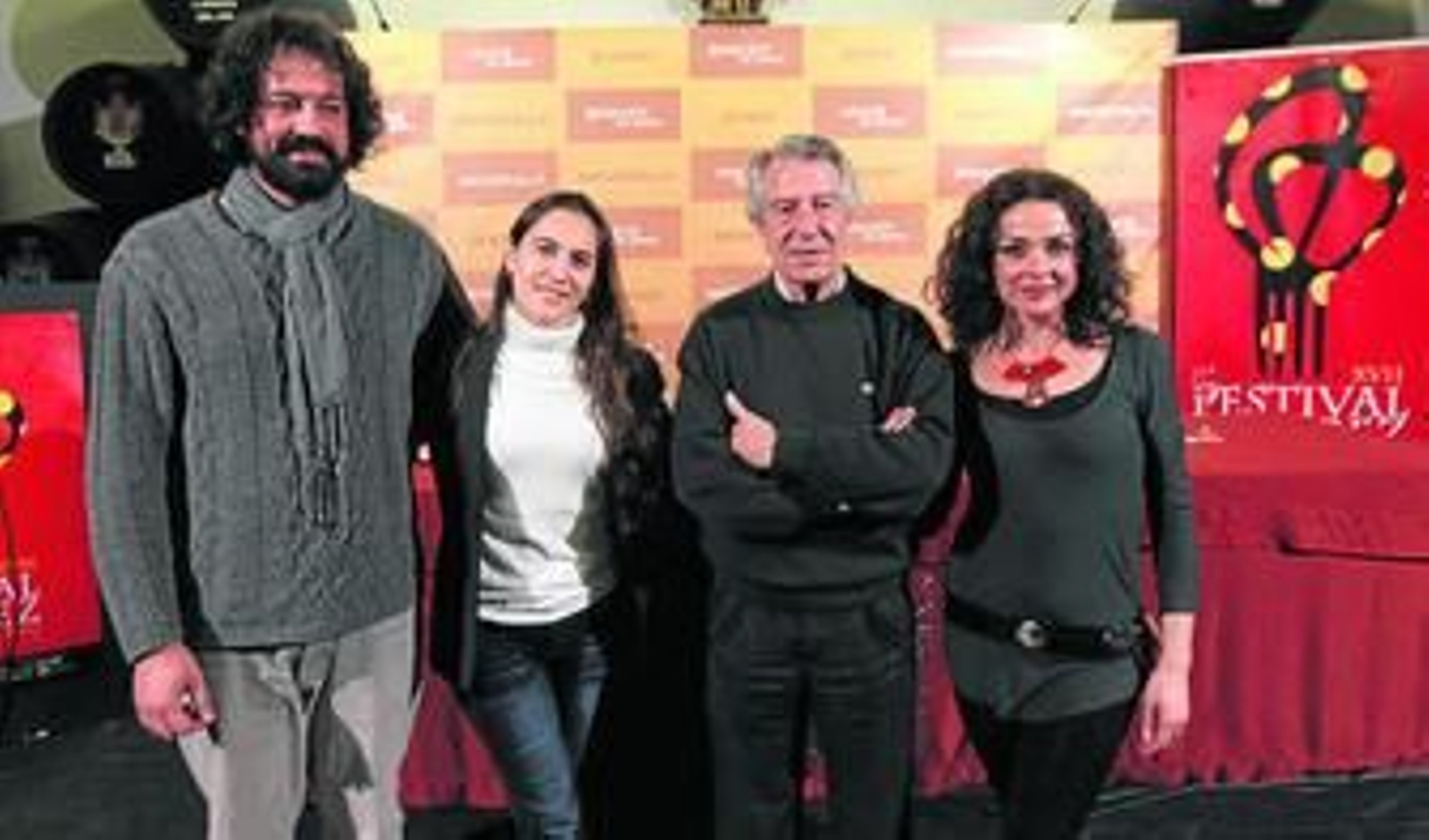 Pablo Suárez, de Camerata Flamenco Project, Rafaela Carrasco, Juan Parra y Anamarga, ayer en San Ginés.