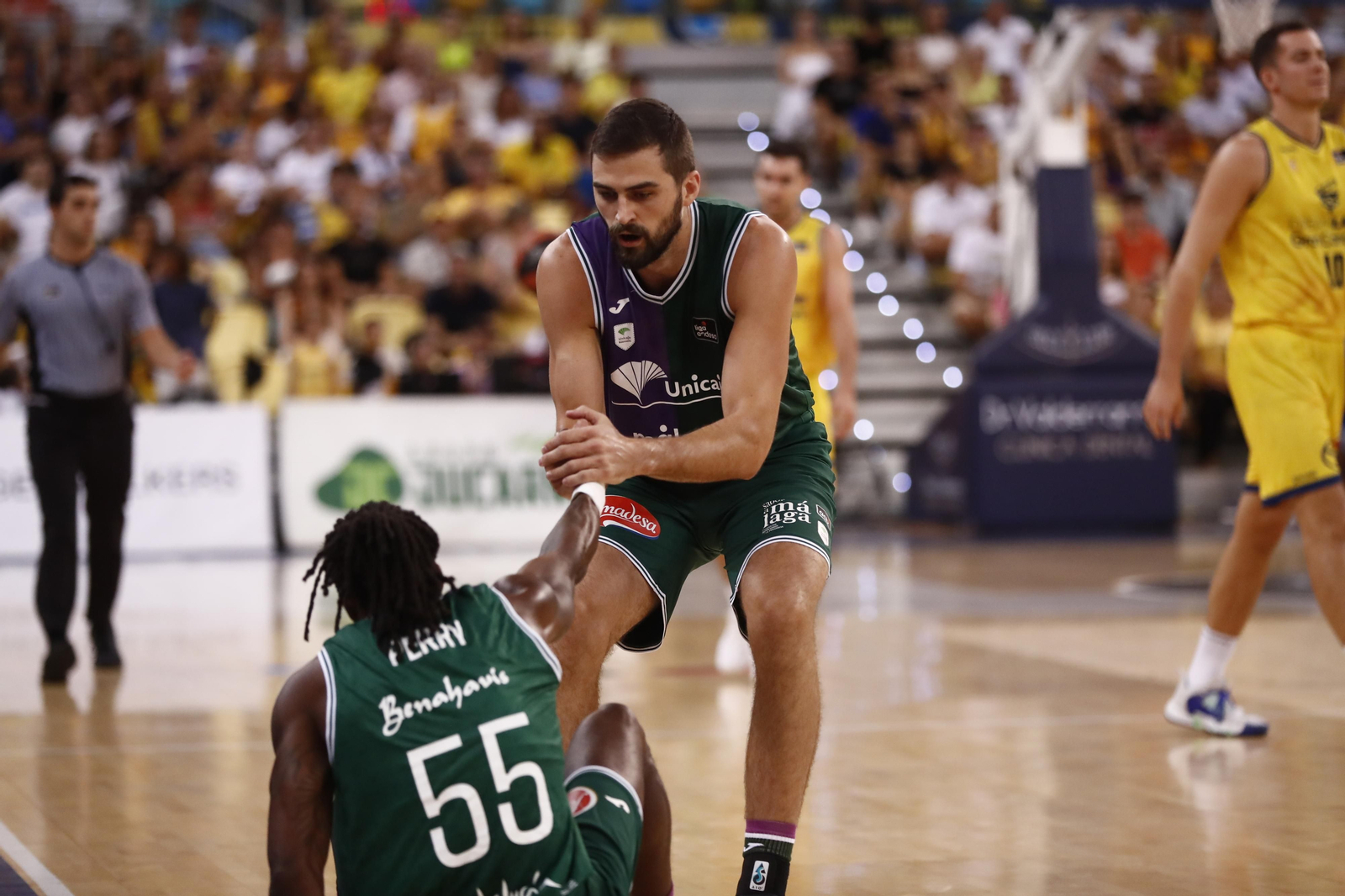 El Dreamland Gran Canaria-Unicaja, en fotos