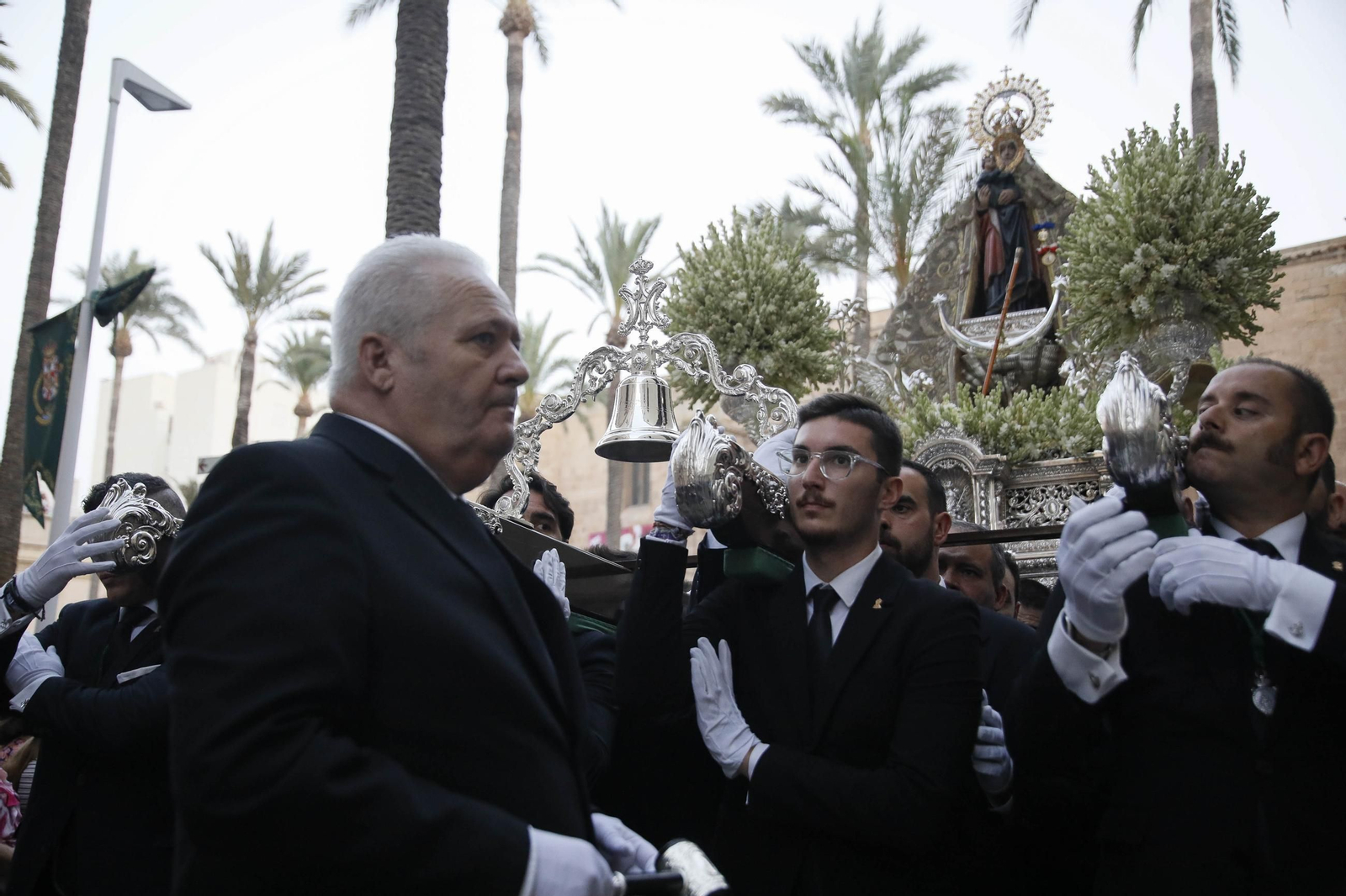 Las mejores imágenes de la procesión Stma. Virgen del Mar, acompañada por San Indalecio