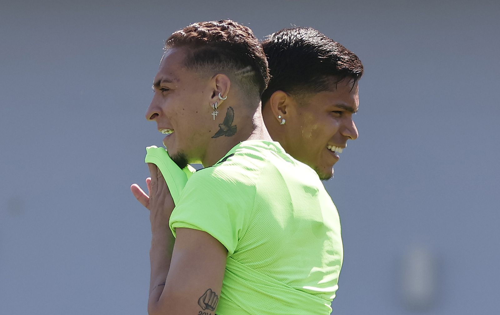 Las imágenes del entrenamiento del Betis