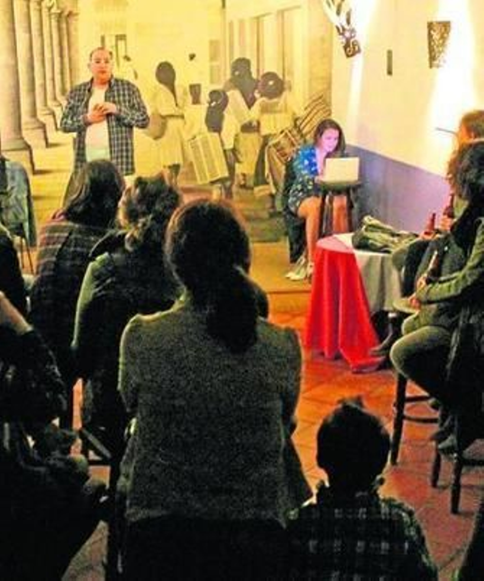La compañía 'Velcro teatro' en 'Cortocircuito inverno' 2013 La compañía 'Velcro teatro' en 'Cortocircuito inverno' 2013