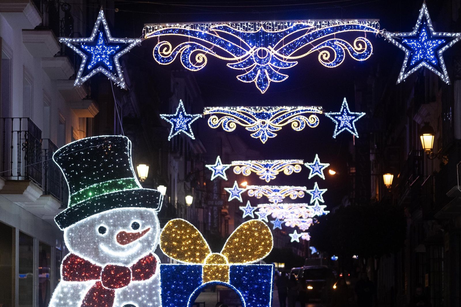 El alumbrado especial de Navidad de Ronda, en fotos