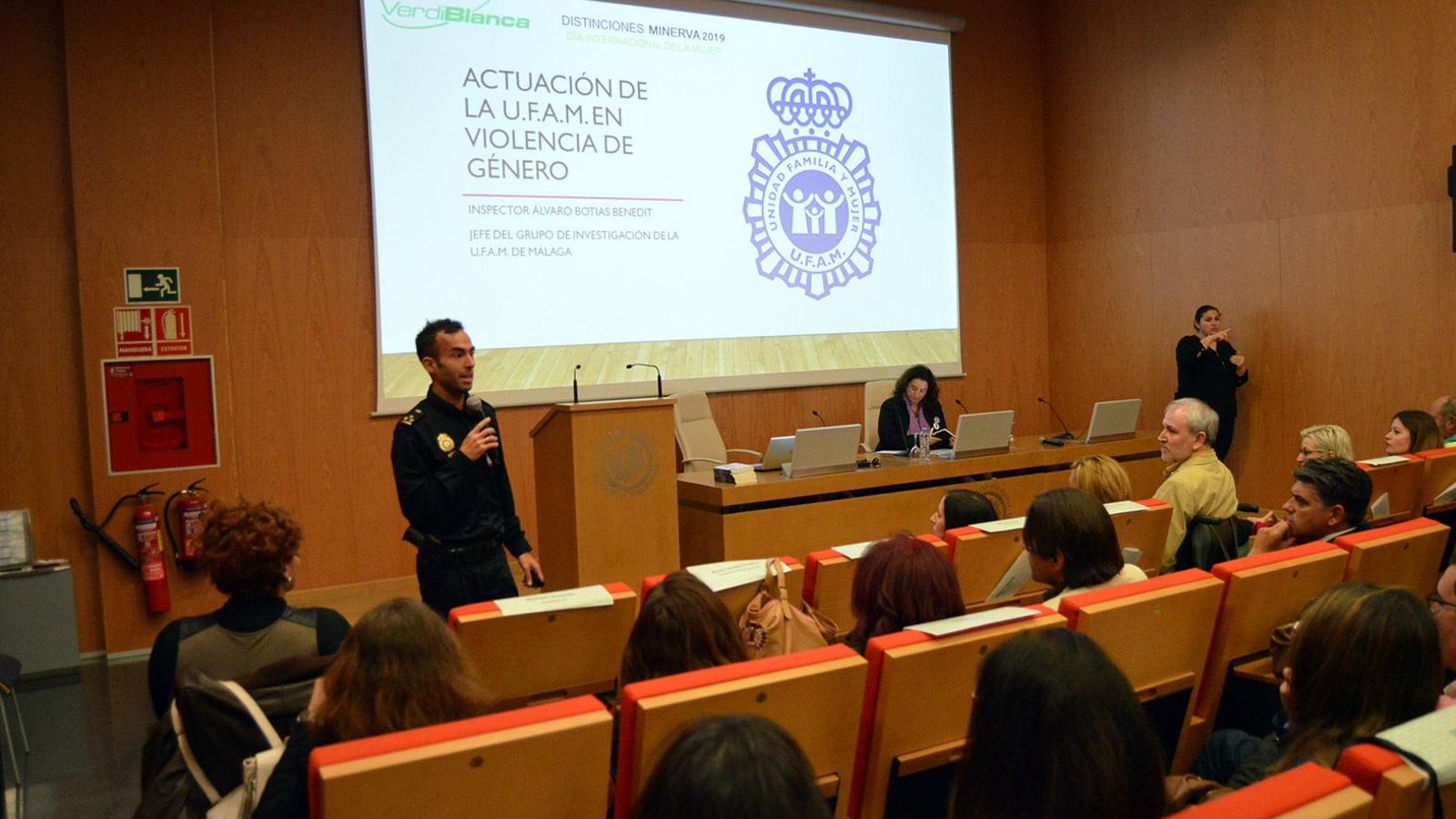 El policía Álvaro Botías.