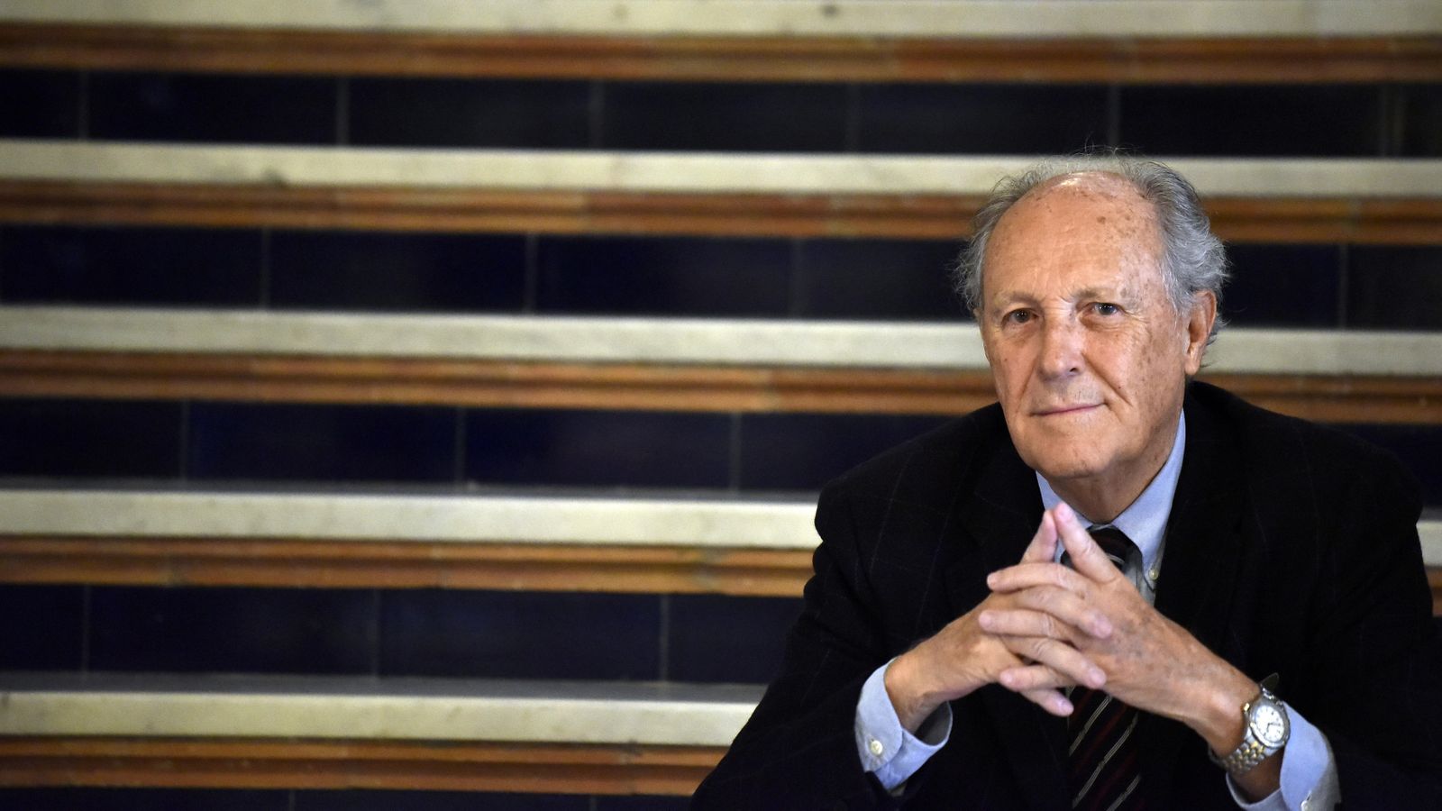 Un momento de la entrevista