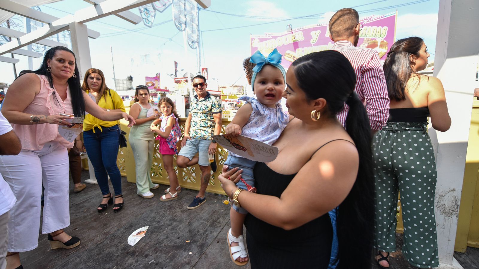 Búscate en las fotos del sábado en la Feria de Los Barrios 2023