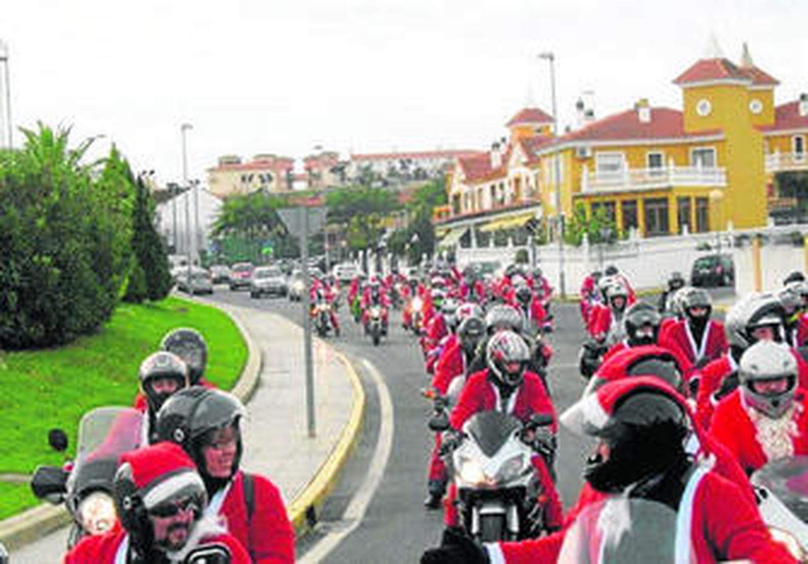 Numerosos moteros se dan cita cada año en esta iniciativa aljaraqueña.