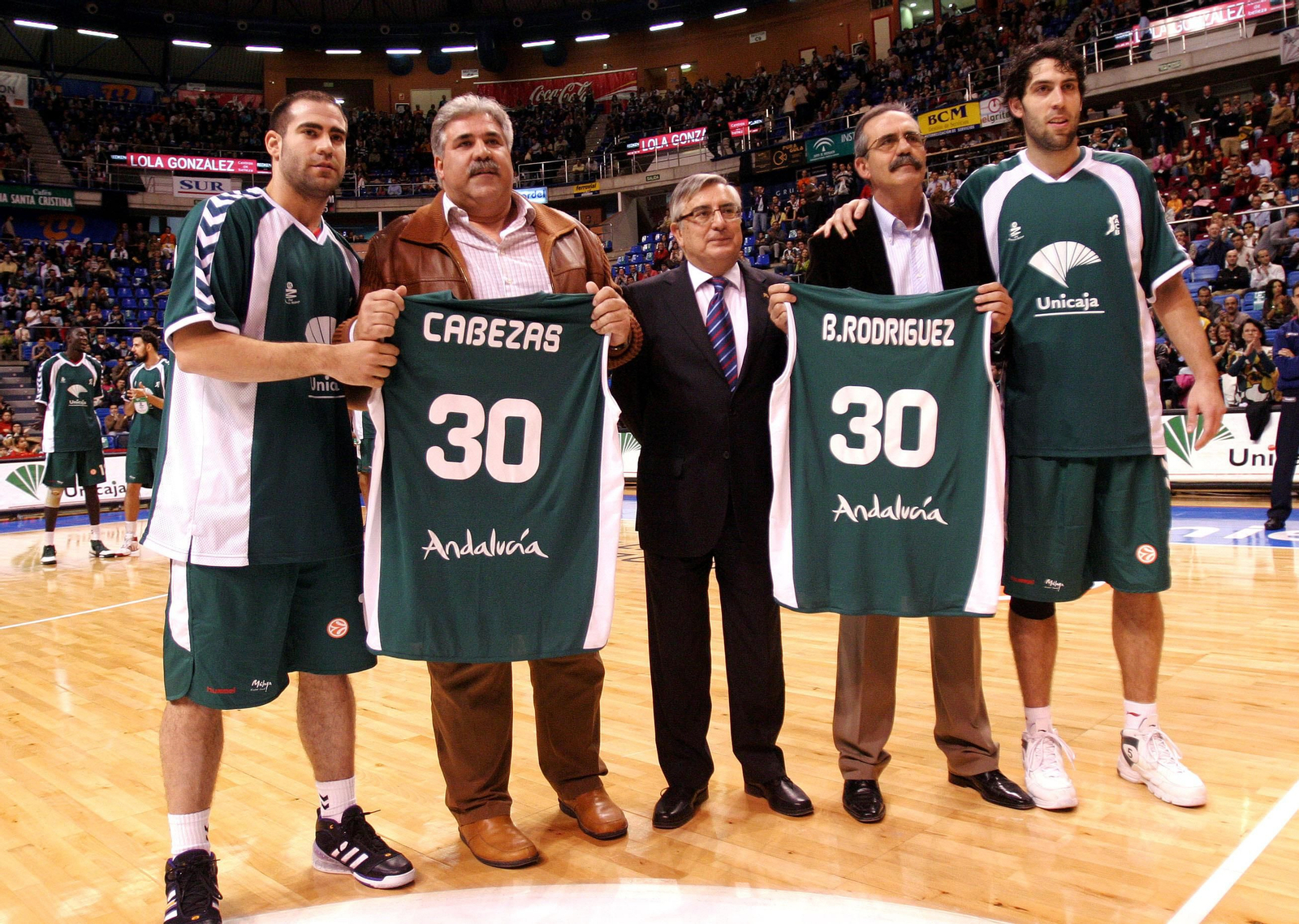 Francisco de Paula Molina, en su etapa al frente del Unicaja