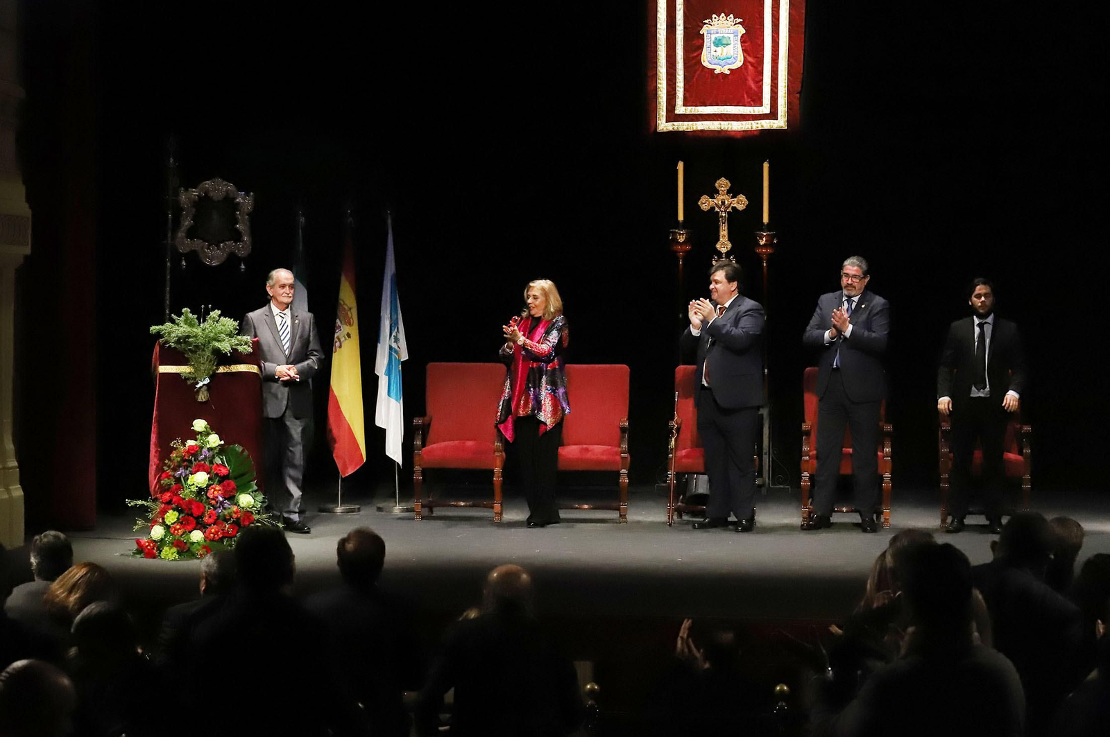 Imágenes del pregón de San Sebastián pronunciado por Manuel Correa