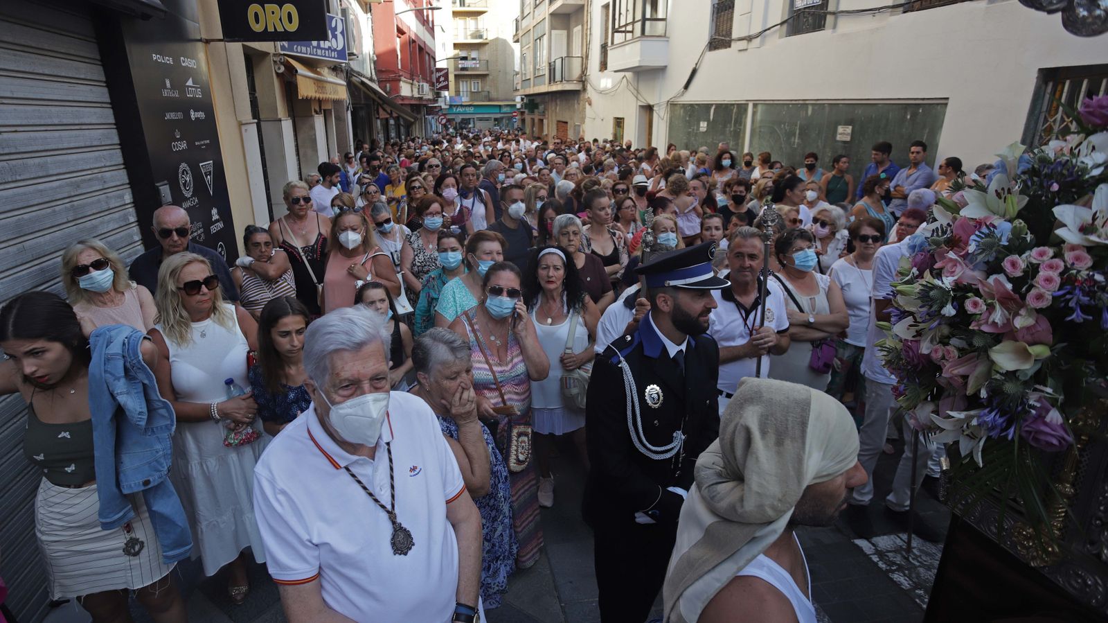 Fotos de la procesión de la Virgen del Carmen en Algeciras 2022