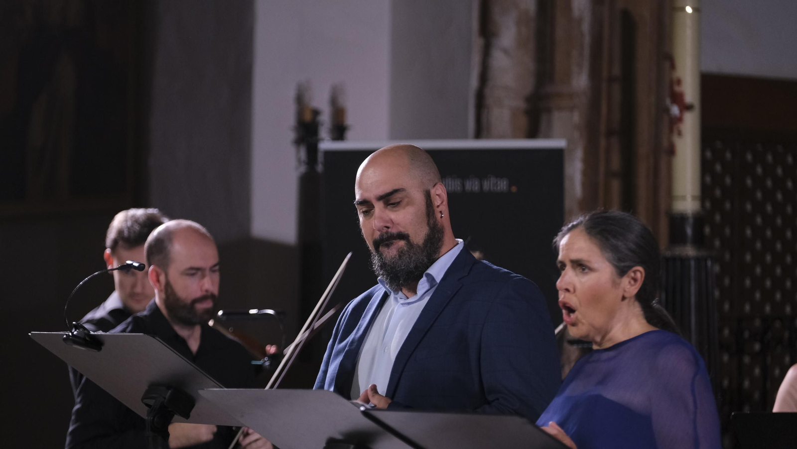 Concierto de Collegium Musicum Madrid, en el Festival de Vélez Blanco, en imágenes