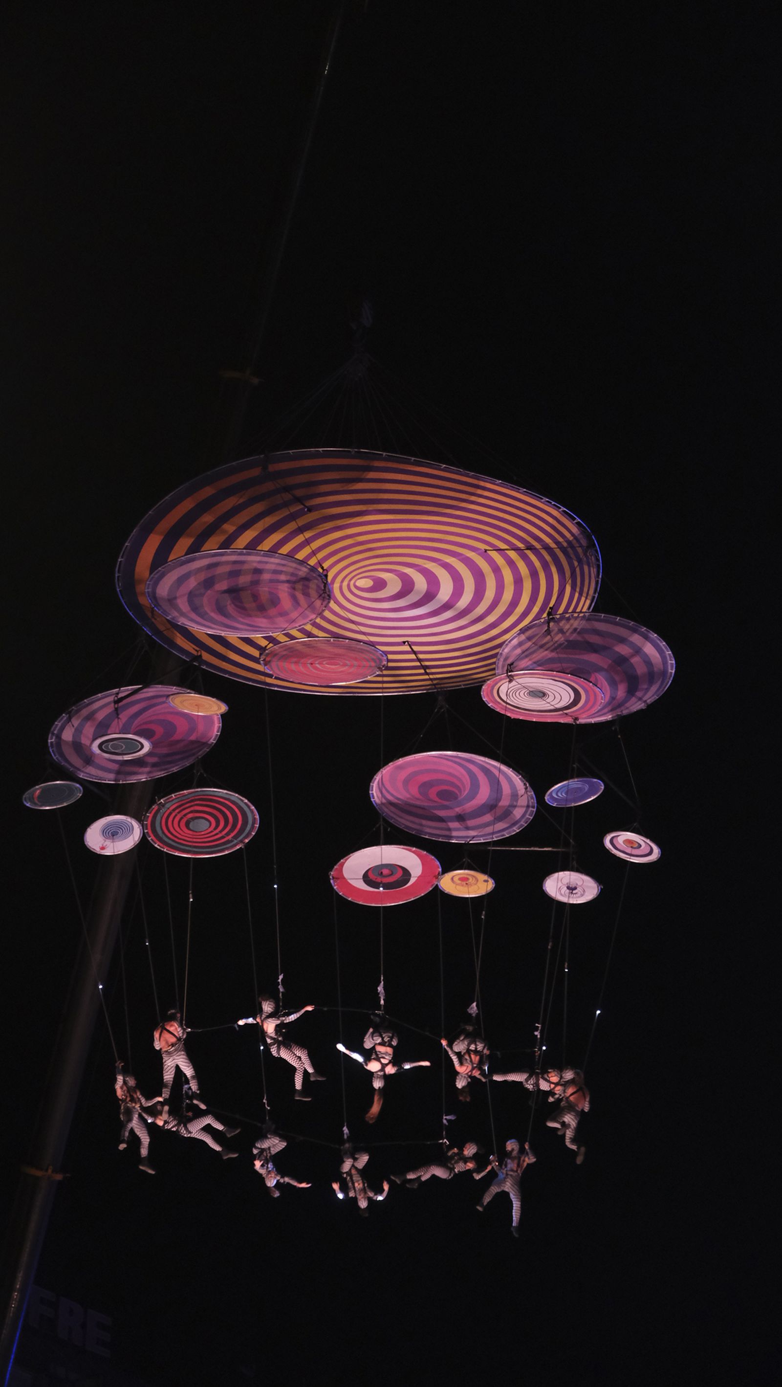 Las imágenes de la Noche en Negro en Almería, Halloween.