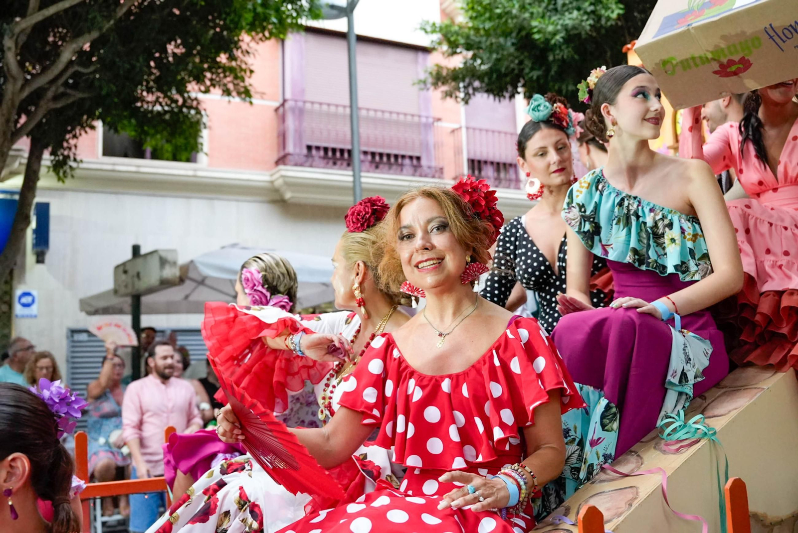 Así se ha vivido la Batalla de Flores en la Feria de Almería
