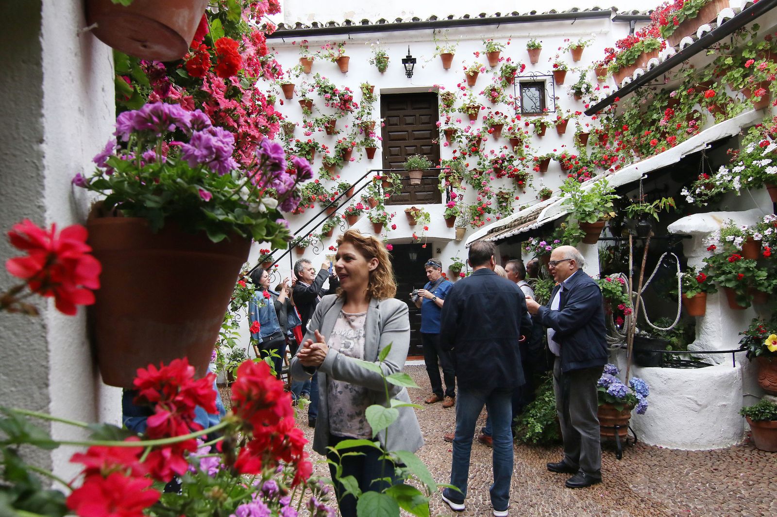Un patio en concurso, el año pasado.