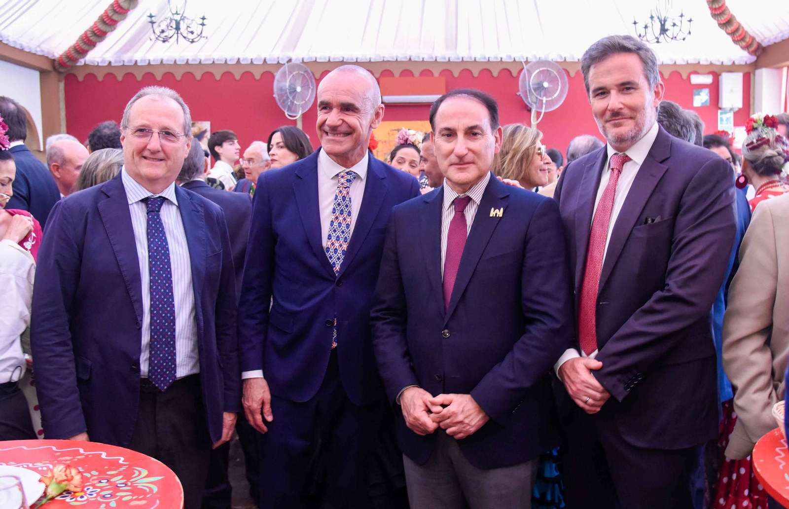 La recepción de la Fundación Cajasol en la Feria de Sevilla 2025