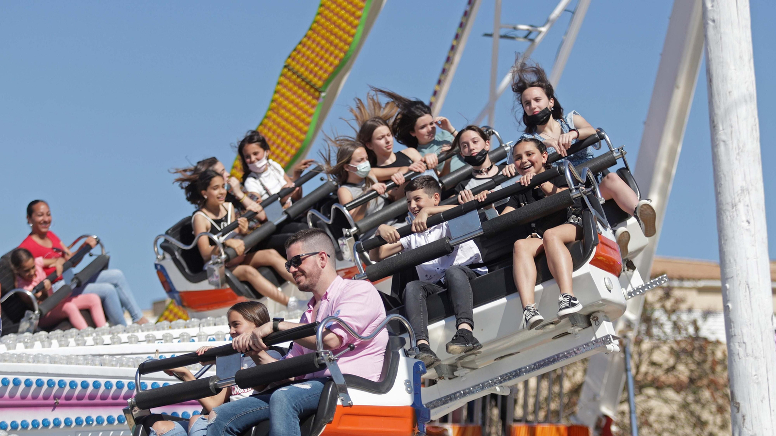 Fotos del domingo de farolillos en Los Barrios