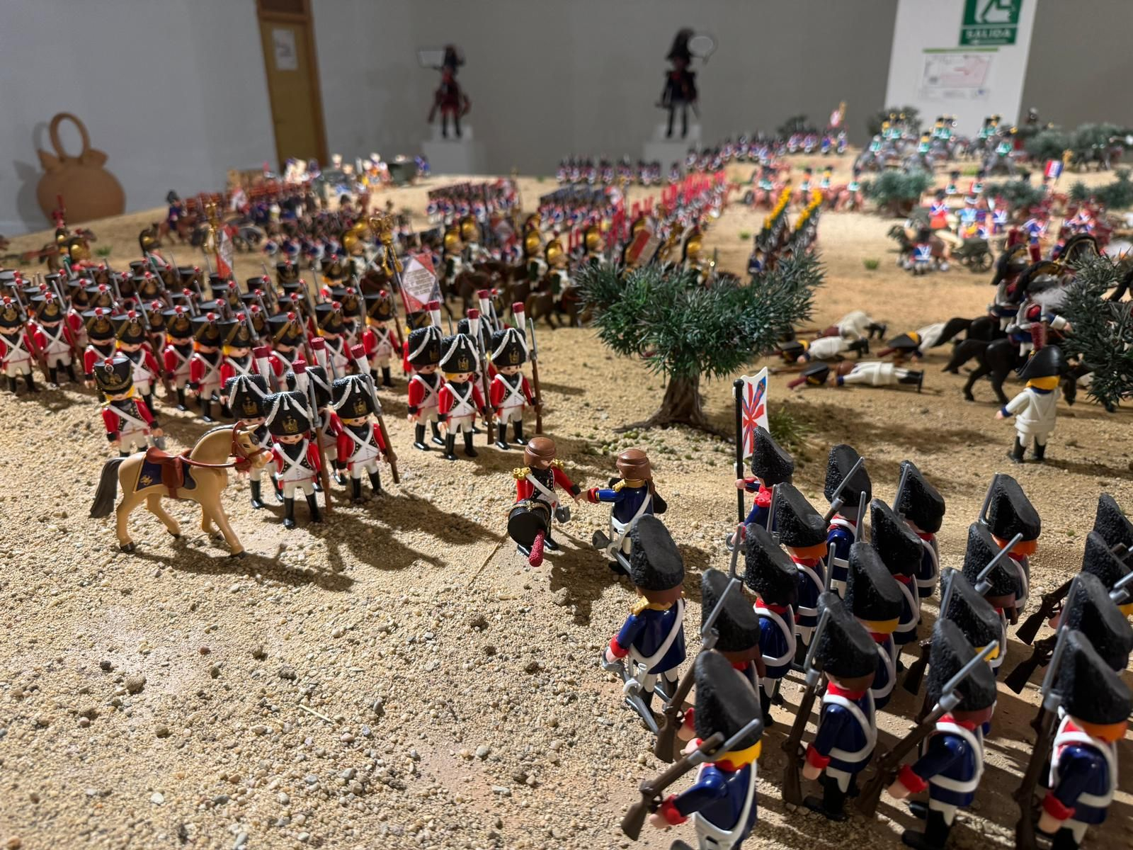 La histórica Batalla de Bailén con "soldados" de Playmobil, en imágenes