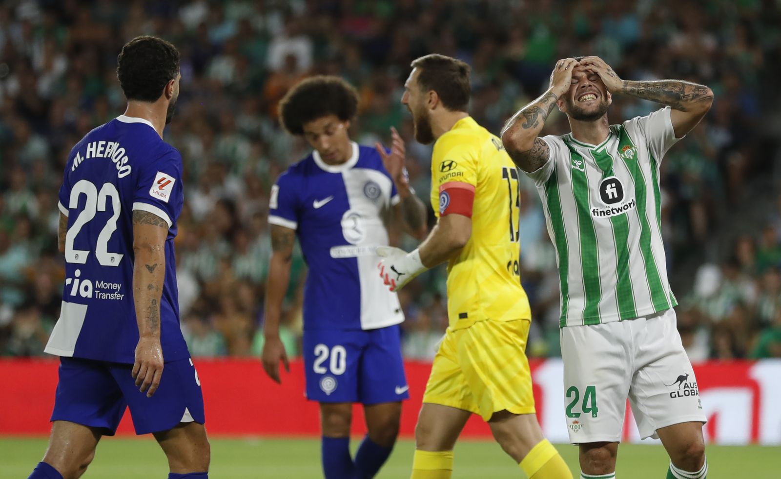 Las fotos del Betis-Atlético de Madrid