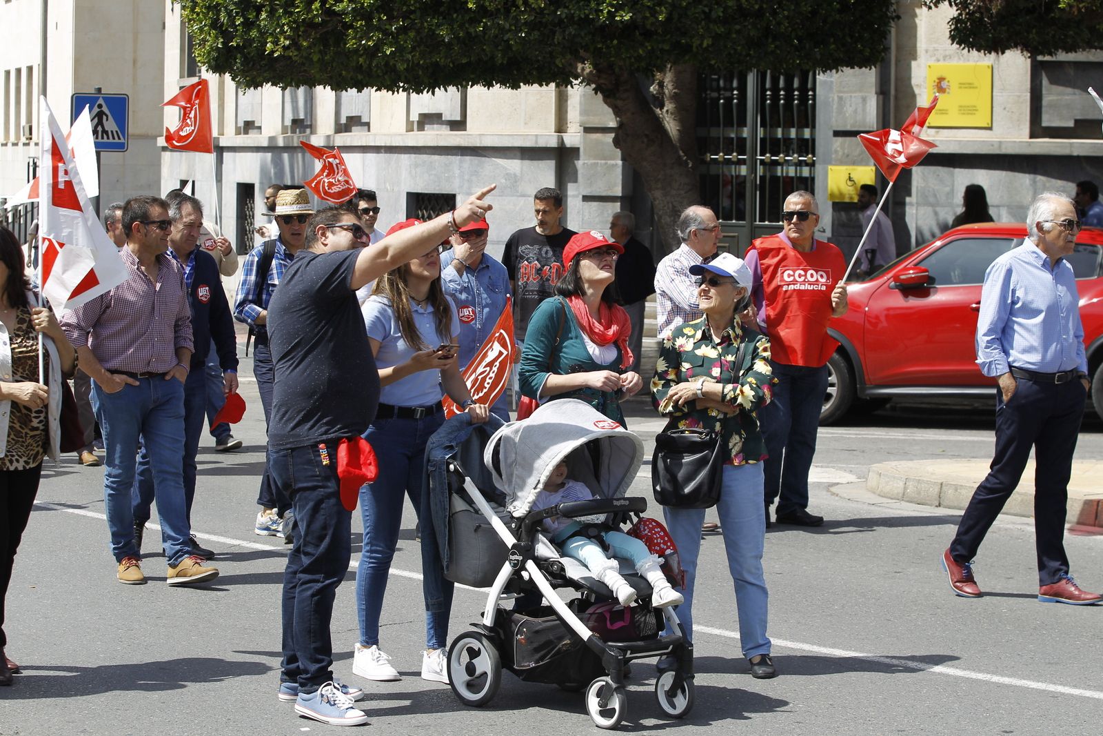 Fotogalería Manifestación del Primero de Mayo. Día Internacional de los Trabajadores. Almería