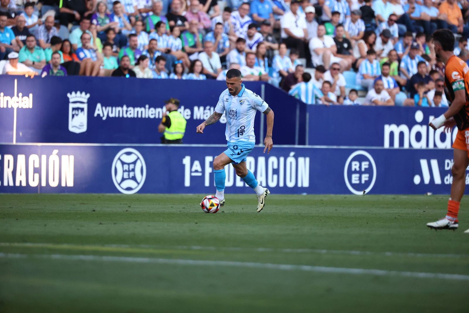 El Málaga CF - Antequera, en fotos