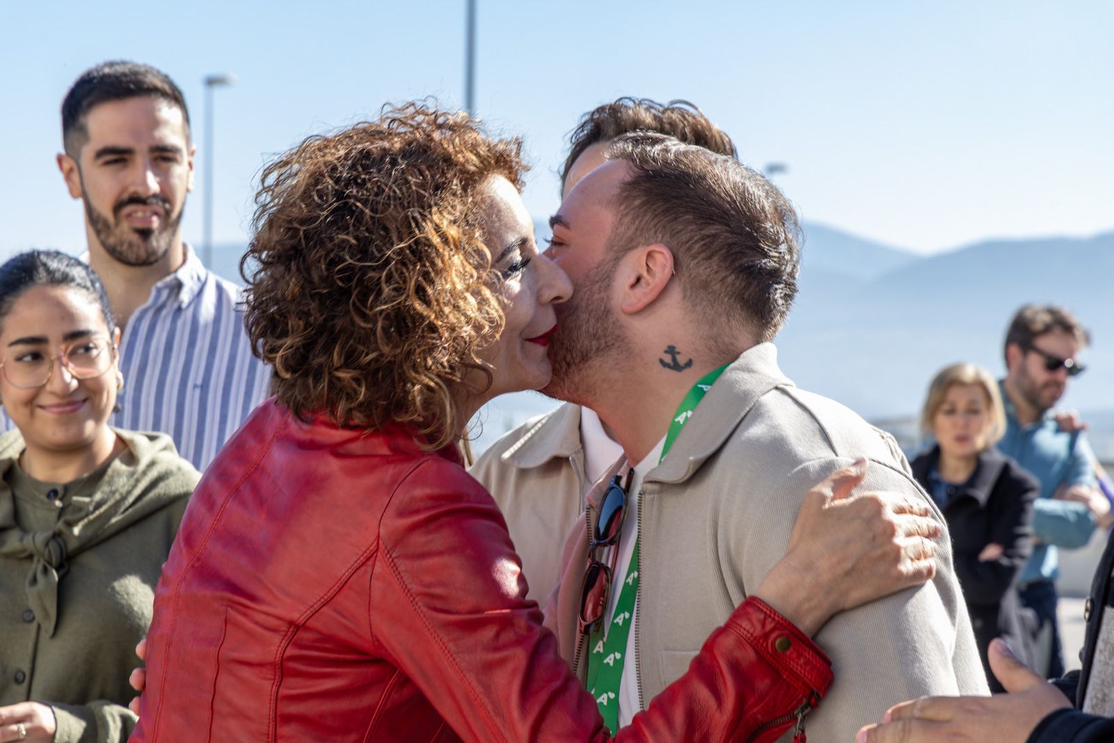 Acto en defensa de los servicios públicos para celebrar el 28F en Jaén