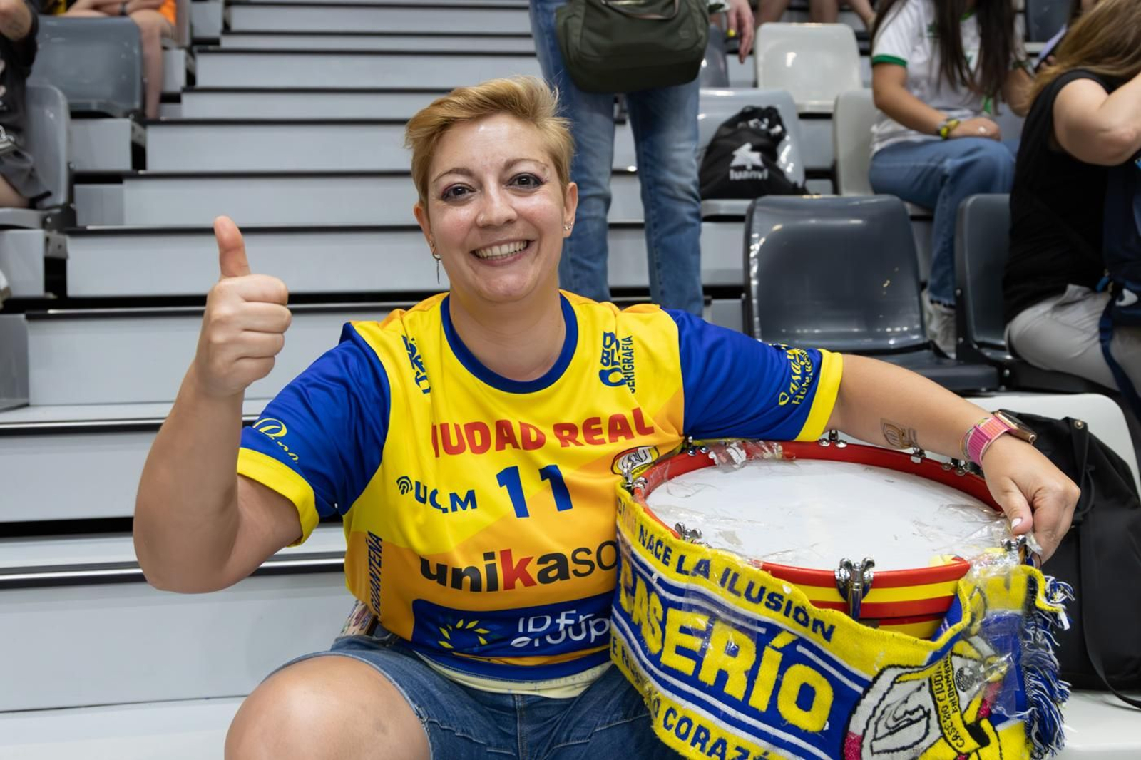 Las gradas del Olivo Arena en las semis de la Copa del Rey de balonmano, en imágenes