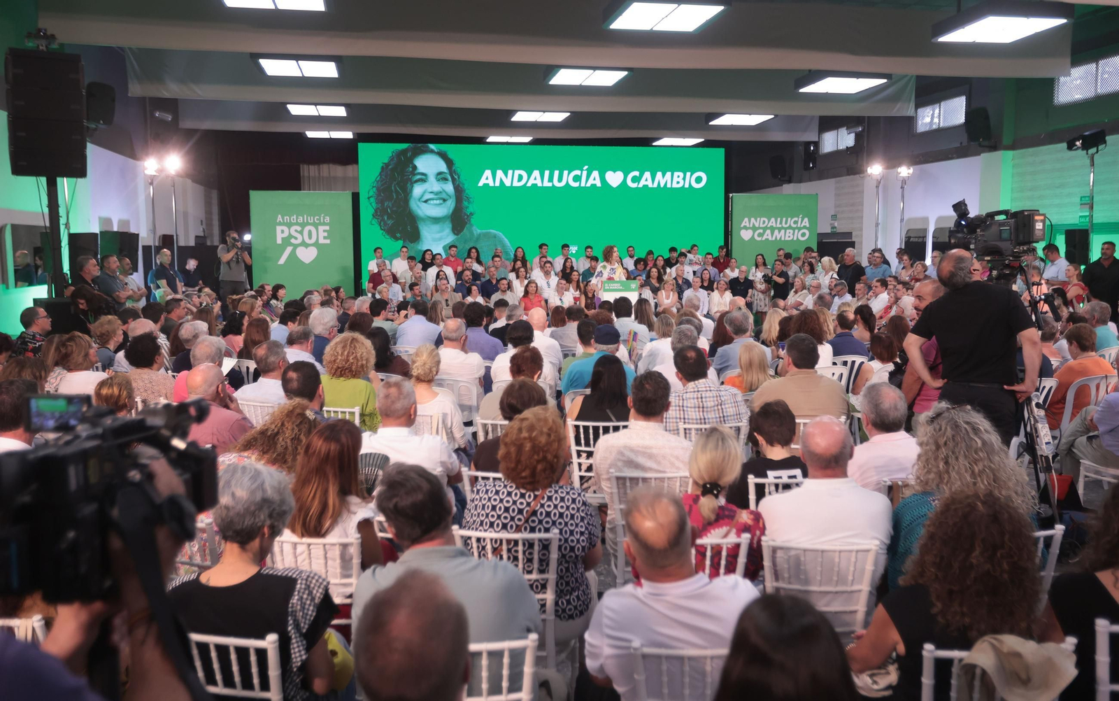 María Jesús Montero presenta en Jerez su candidatura a la Junta de Andalucía