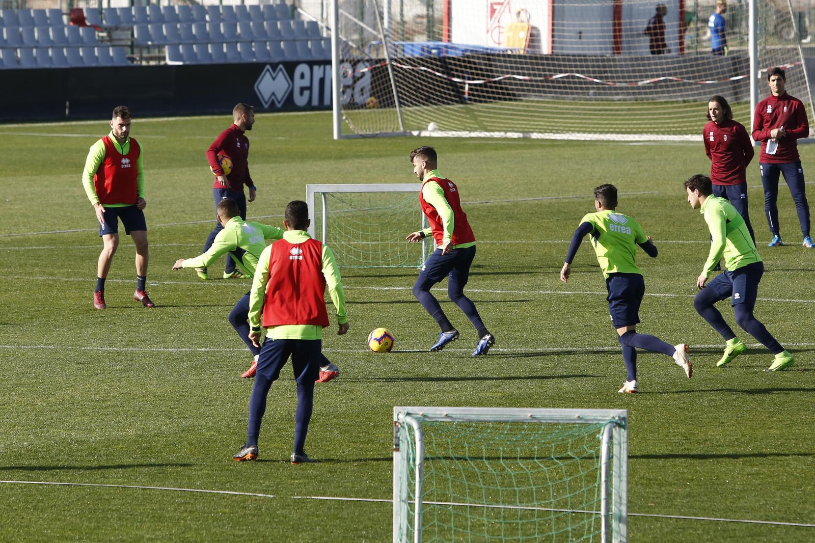 La plantilla rojiblanca ha preparado con intensidad el partido ante el Cádiz