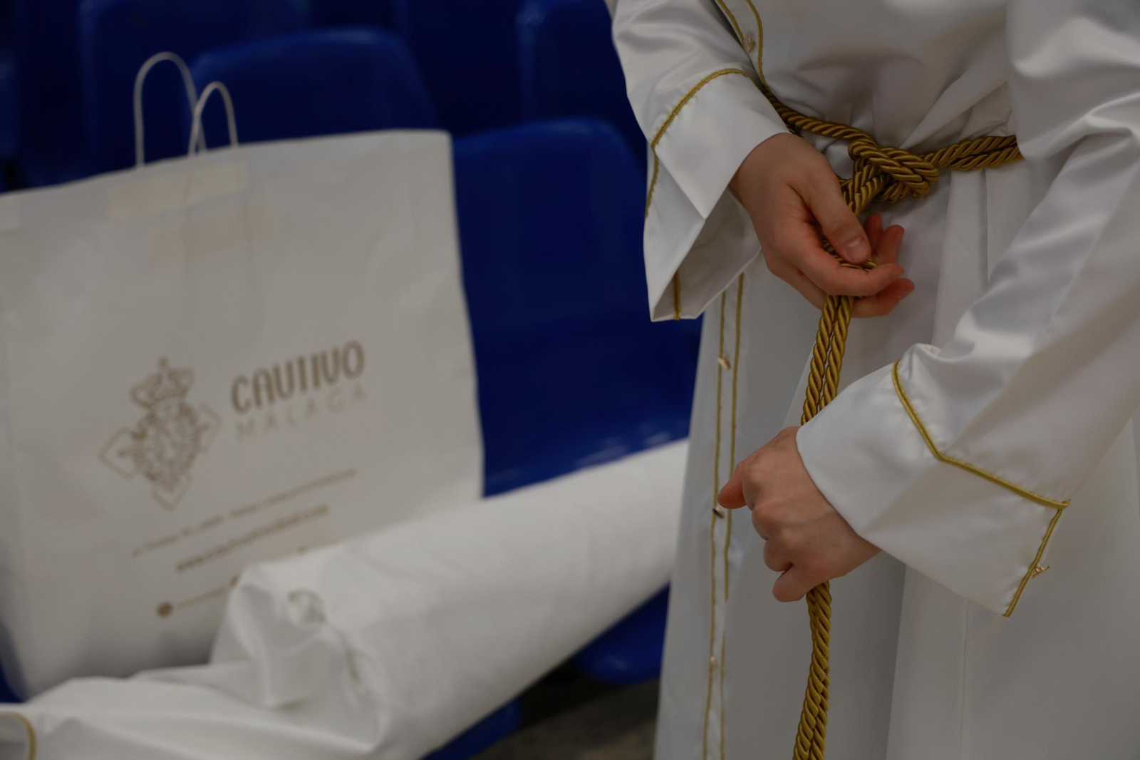 El Cautivo, en su procesión del Lunes Santo en Málaga, en fotos
