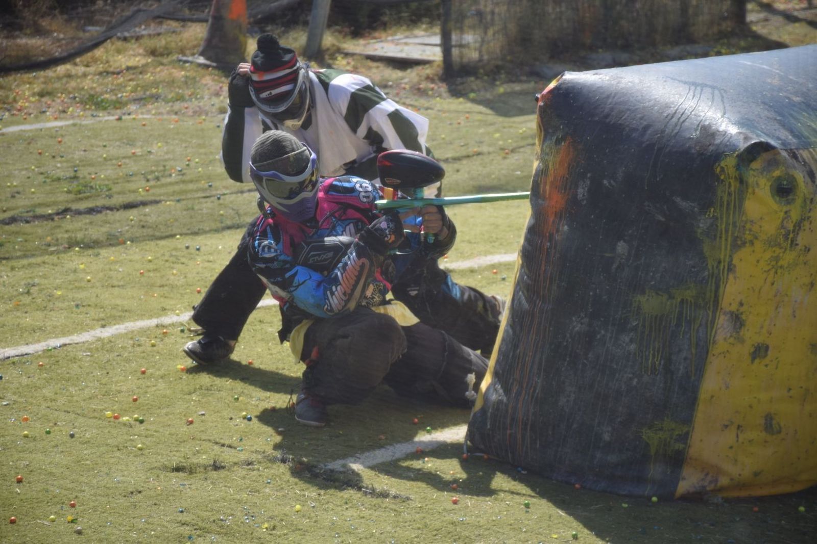El equipo chiclanero, en una de las competiciones disputadas.