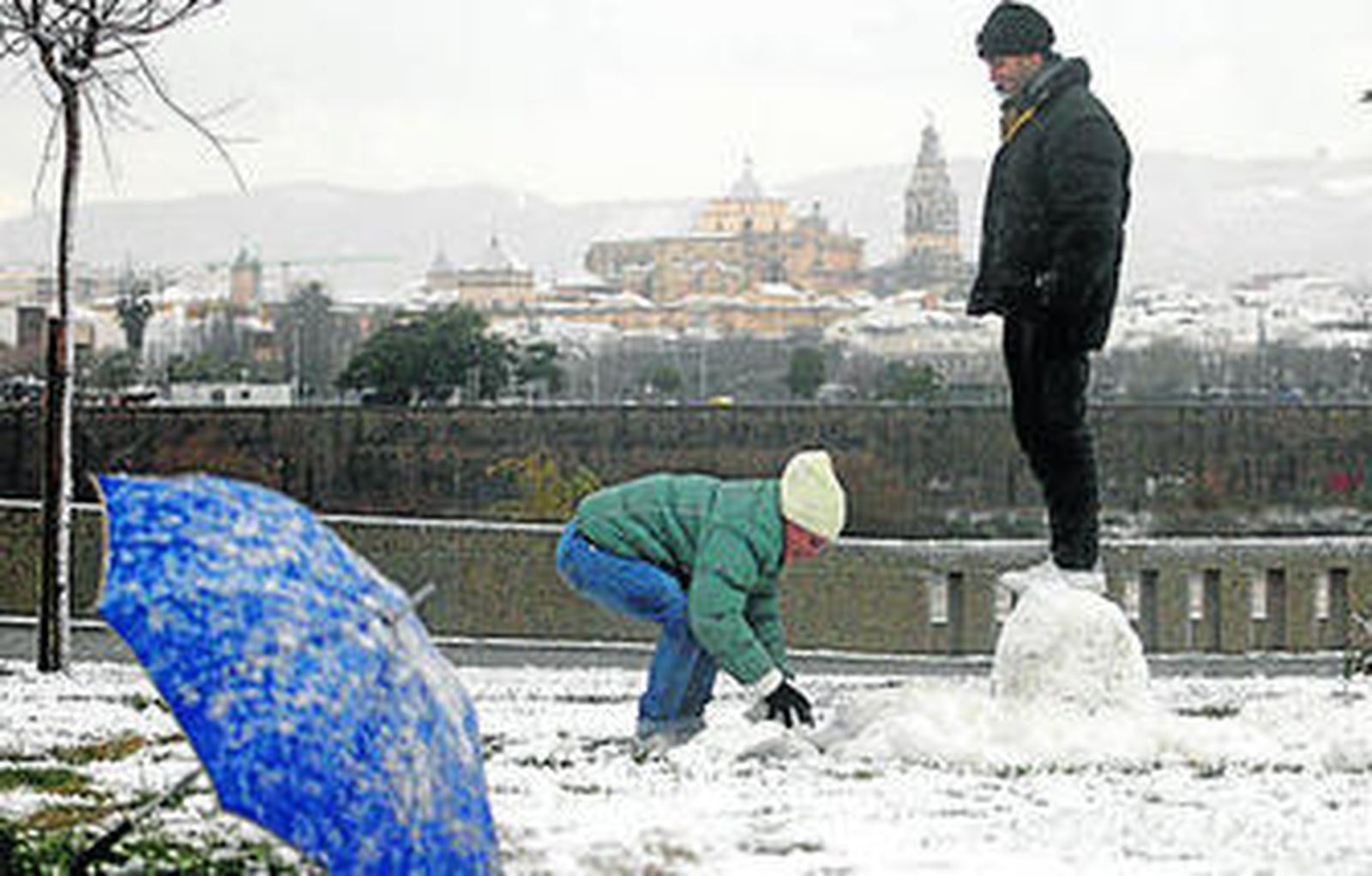 La nieve cubre Córdoba, Granada y Jaén y zonas de todas las provincias