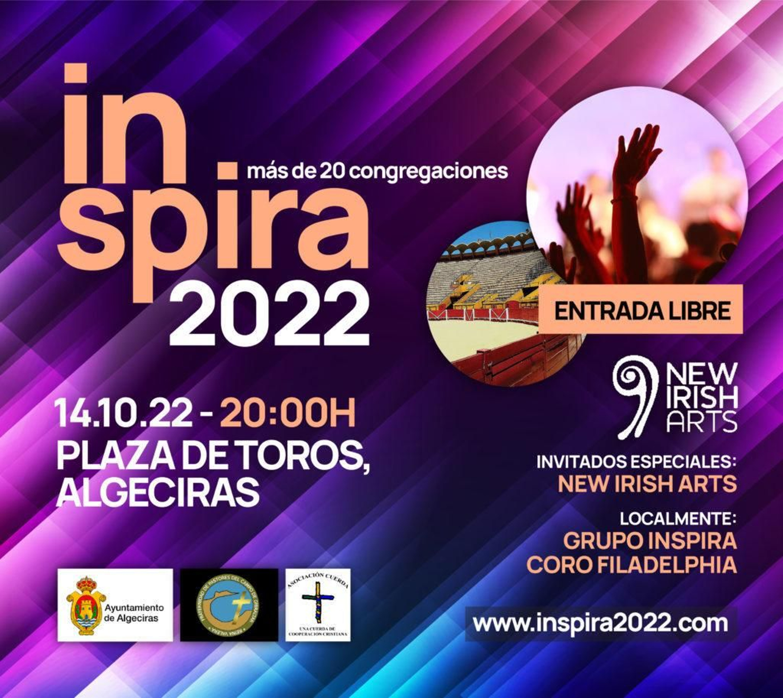 Cartel del evento Inspira2022.