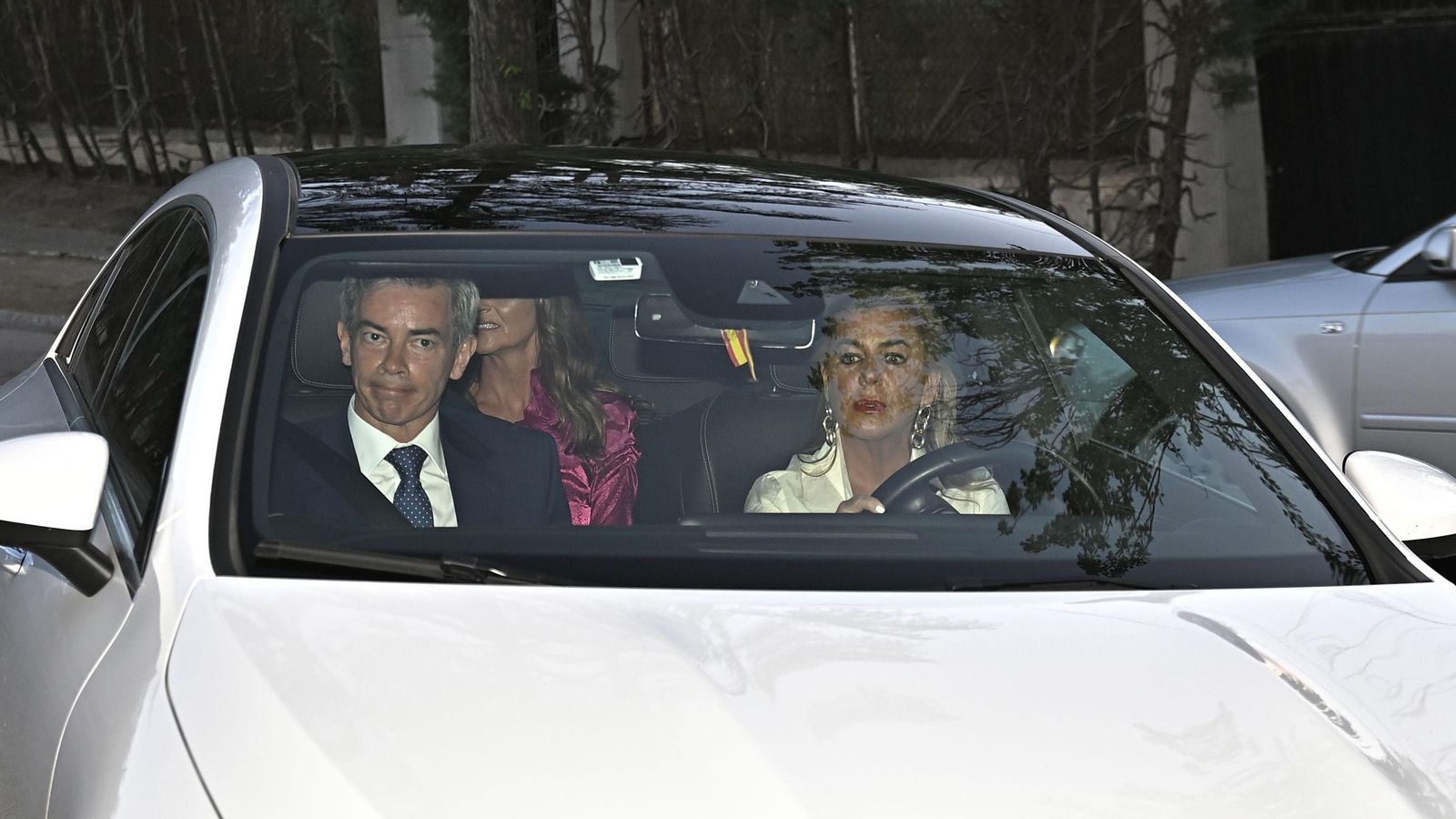 Ignacio Onieva, padre de Íñigo Onieva, llega a la pedida de mano de Tamara Falcó