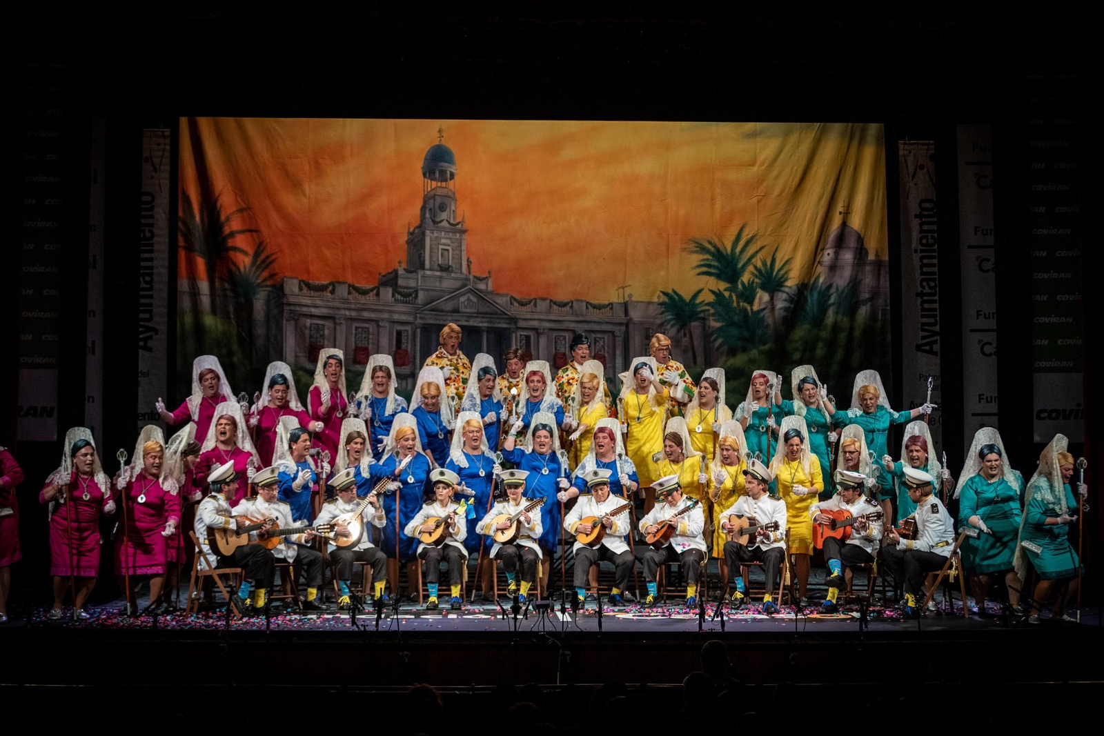 Coro 'siguiendo tus pasos, Cádiz'