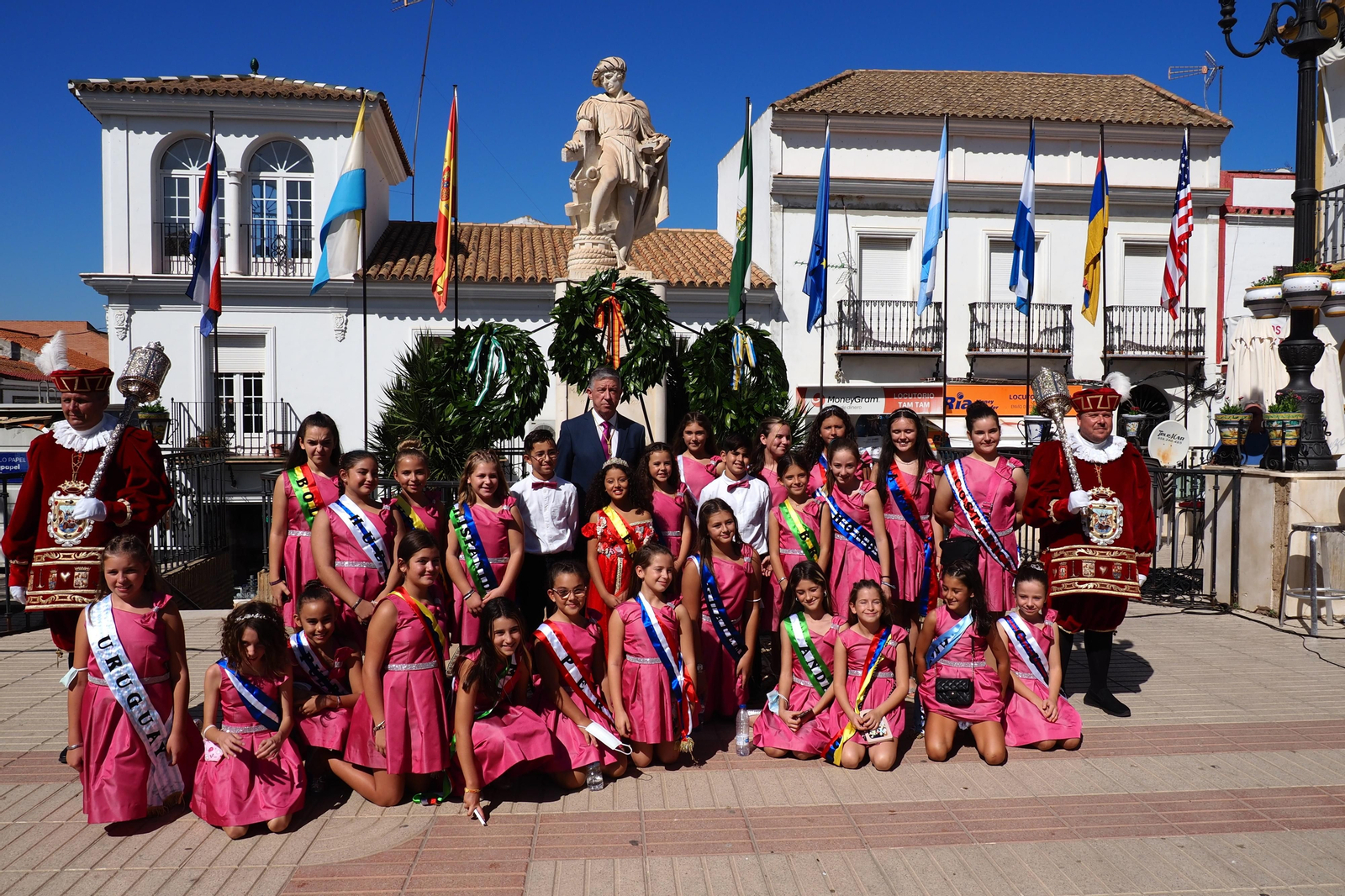Actos de celebración del Día de la Hispanidad en Palos de la Frontera