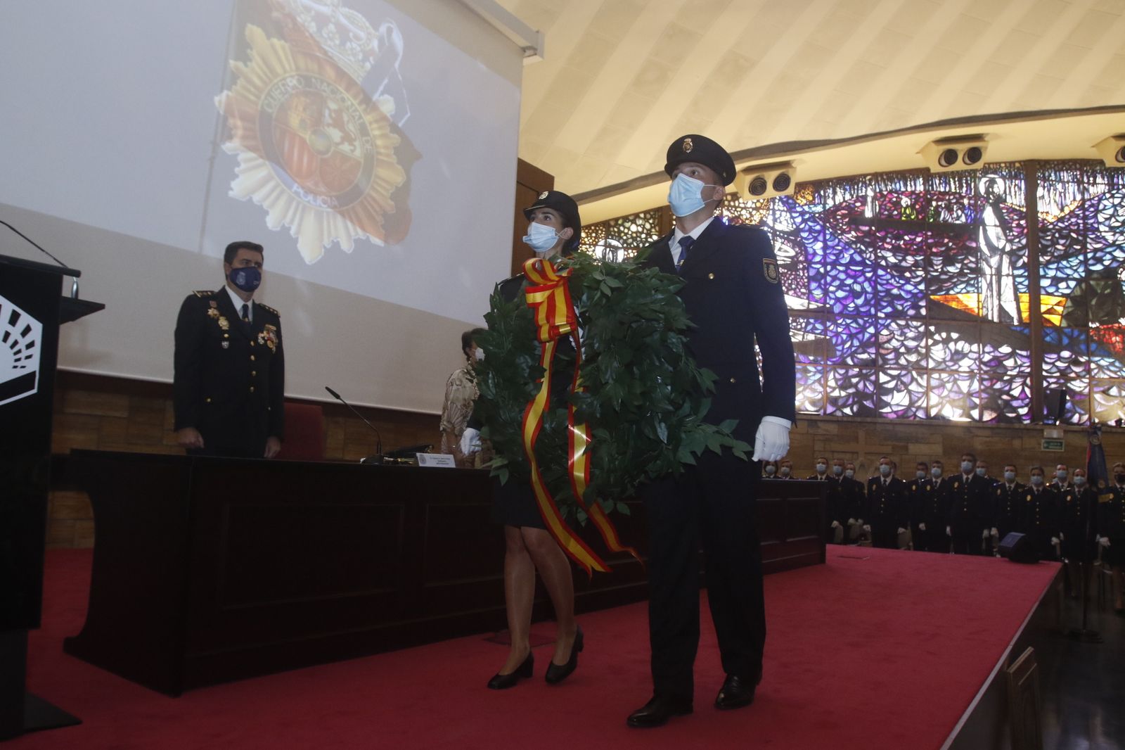 Celebración del Día de la Policía Nacional, en imágenes.