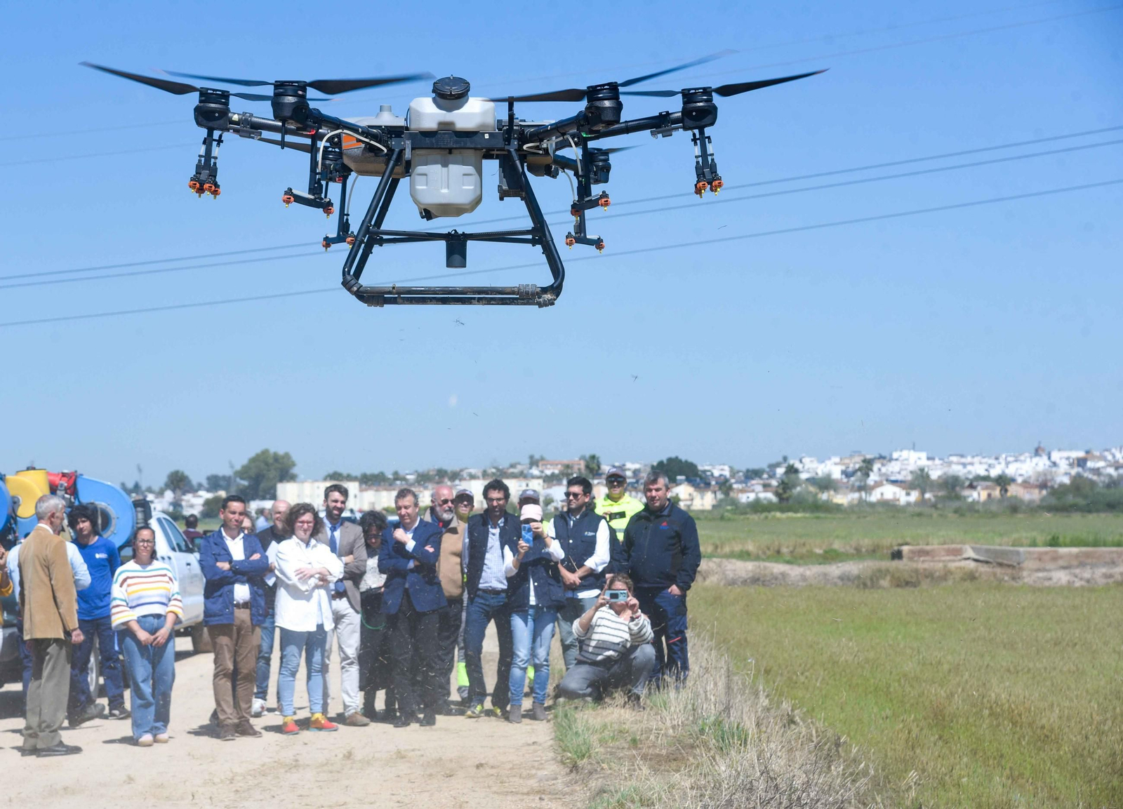Control de larvas por el Virus del Nilo en la marisma de La Puebla del Río