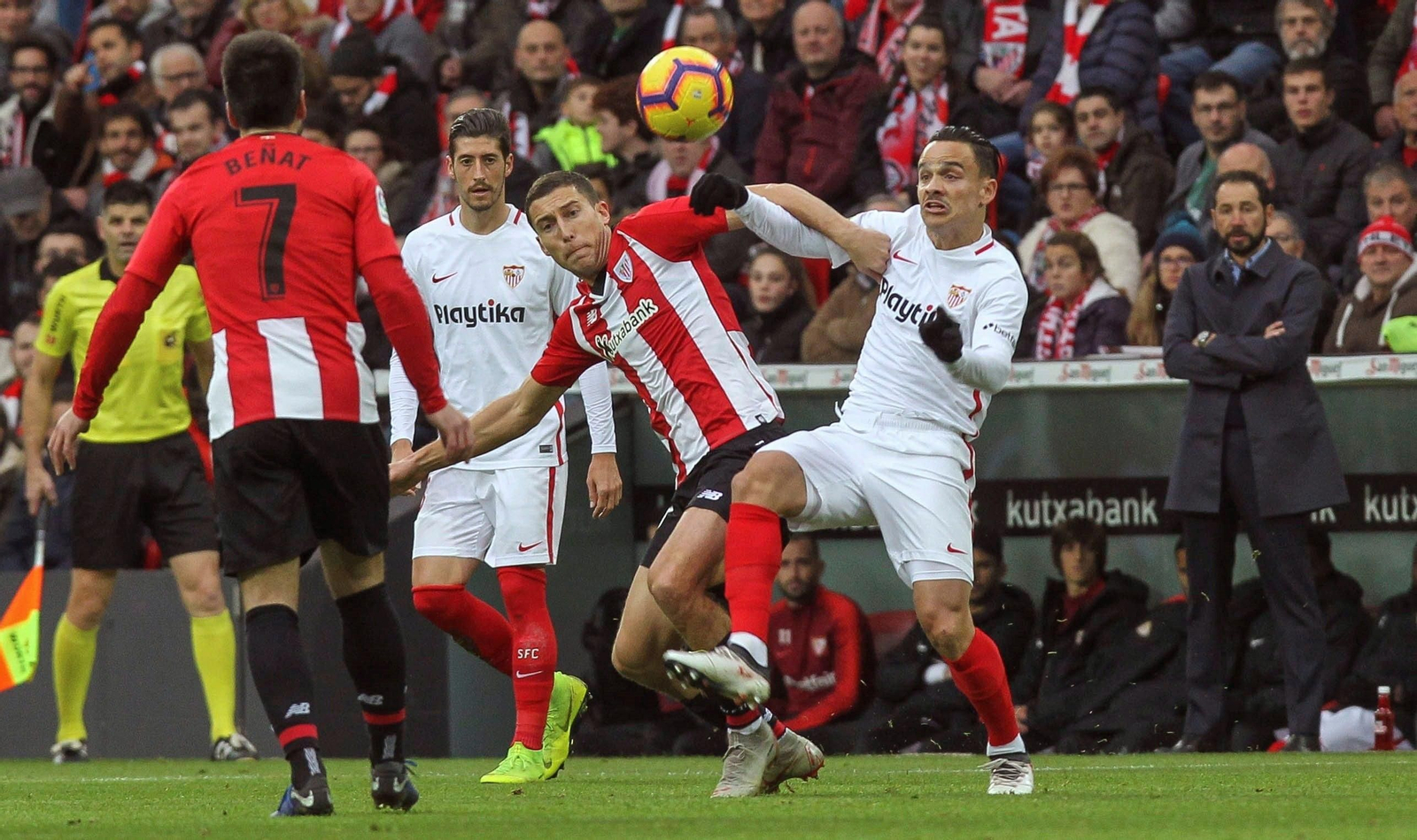 El Athletic-Sevilla, en imágenes