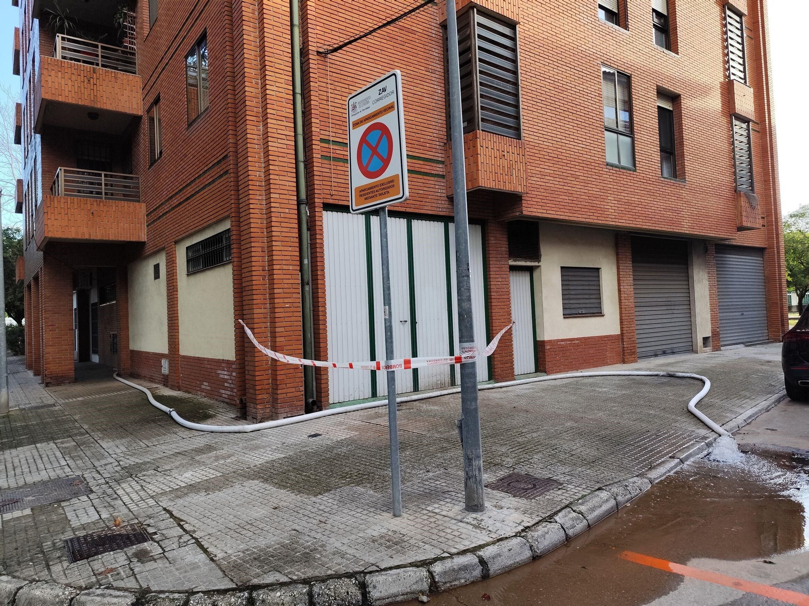 El rastro que deja la borrasca Claudia en Córdoba: anegaciones, árboles caídos y destrozos