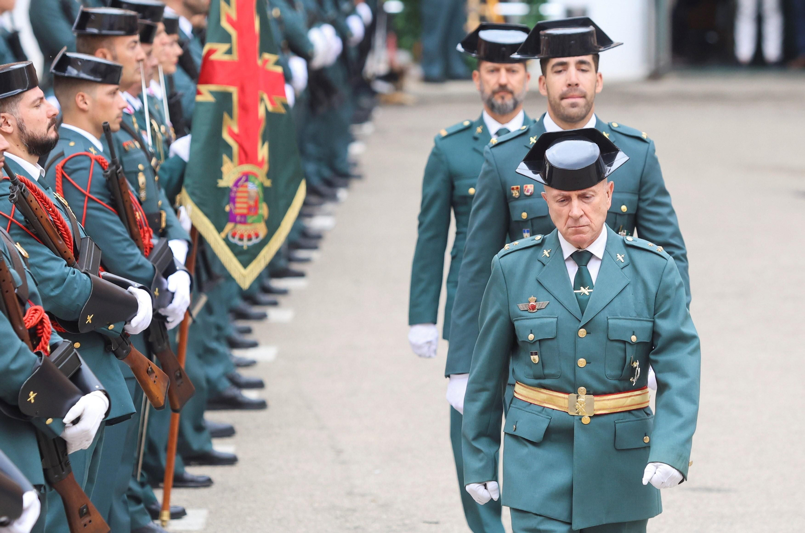 La Guardia Civil de Málaga homenajea a los agentes retirados en su 179 aniversario