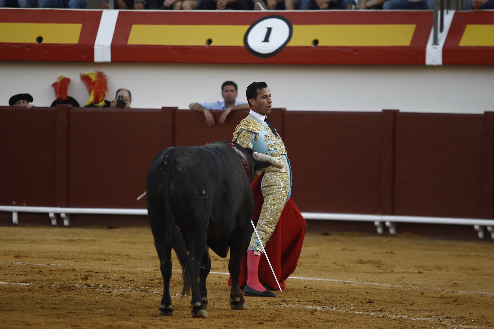 Corrida de toros del diestro Jesús de Almería en Vera.