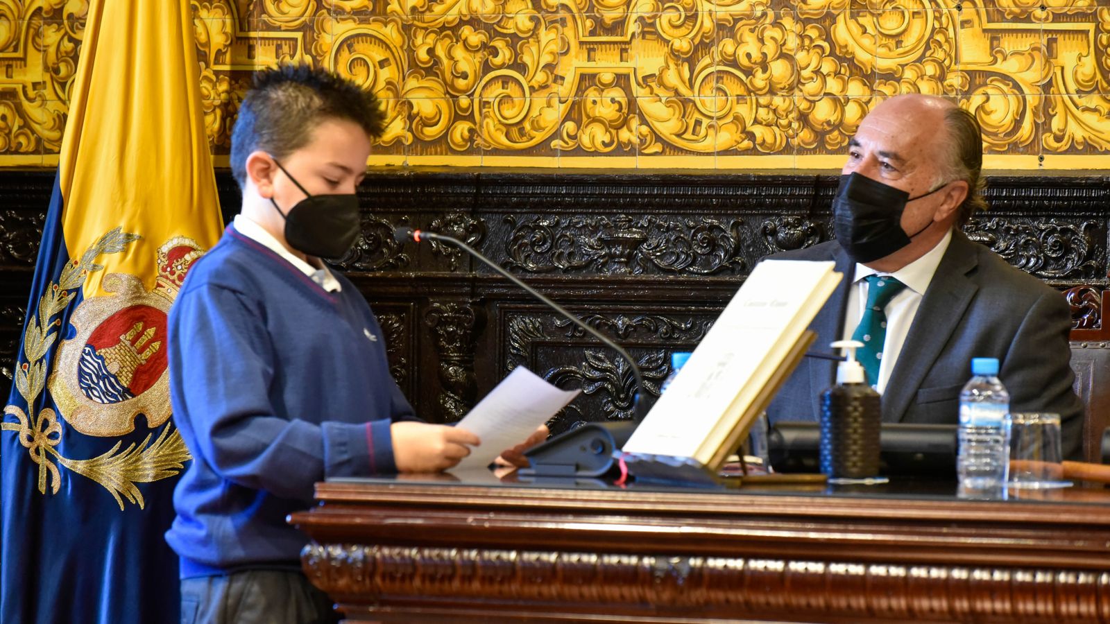 Las fotos del Pleno Infantil del Ayuntamiento de Algeciras
