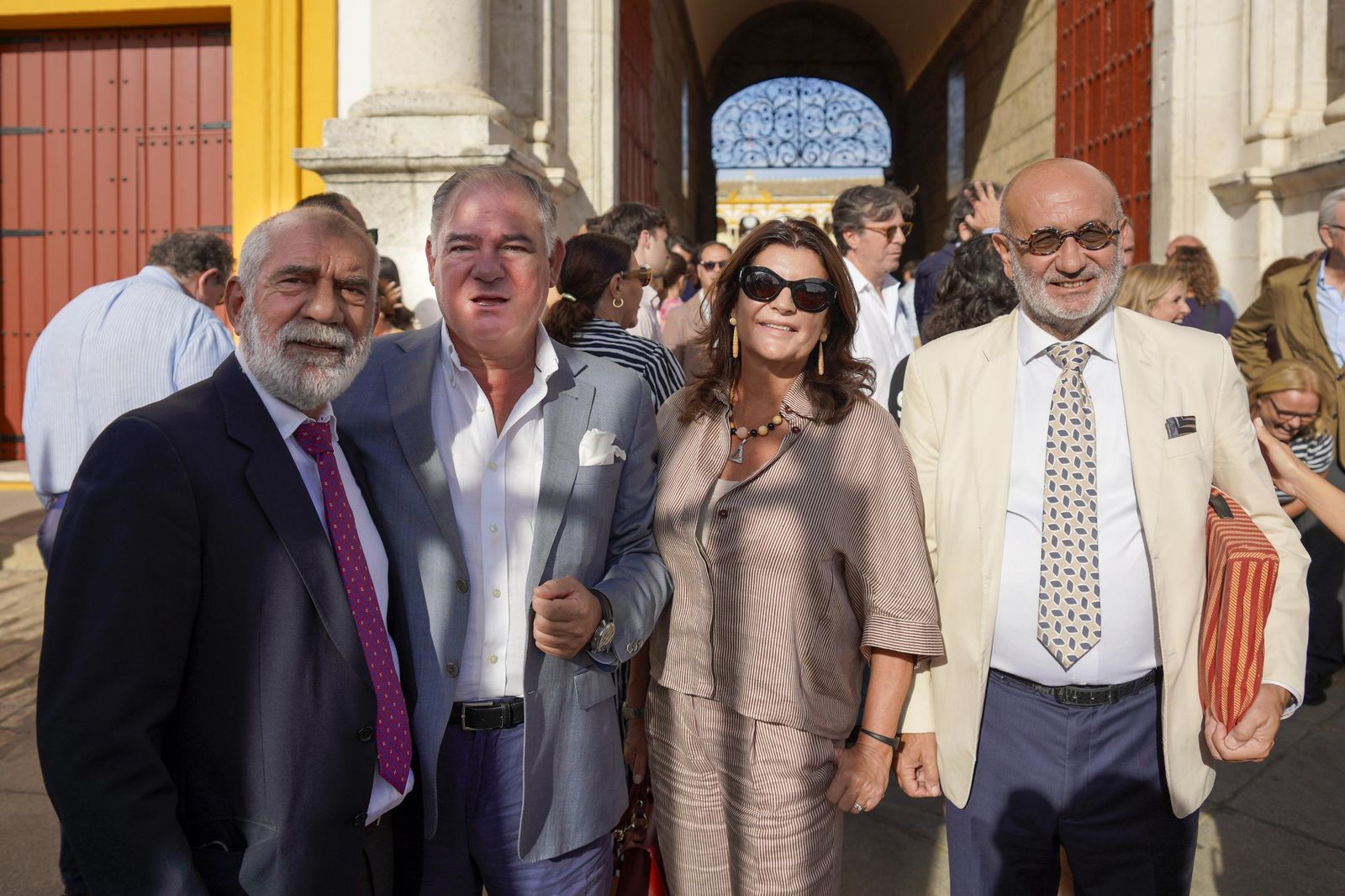 Ignacio Rebollo, Antonio Casa, Maite Fernández y Manuel Marchena.